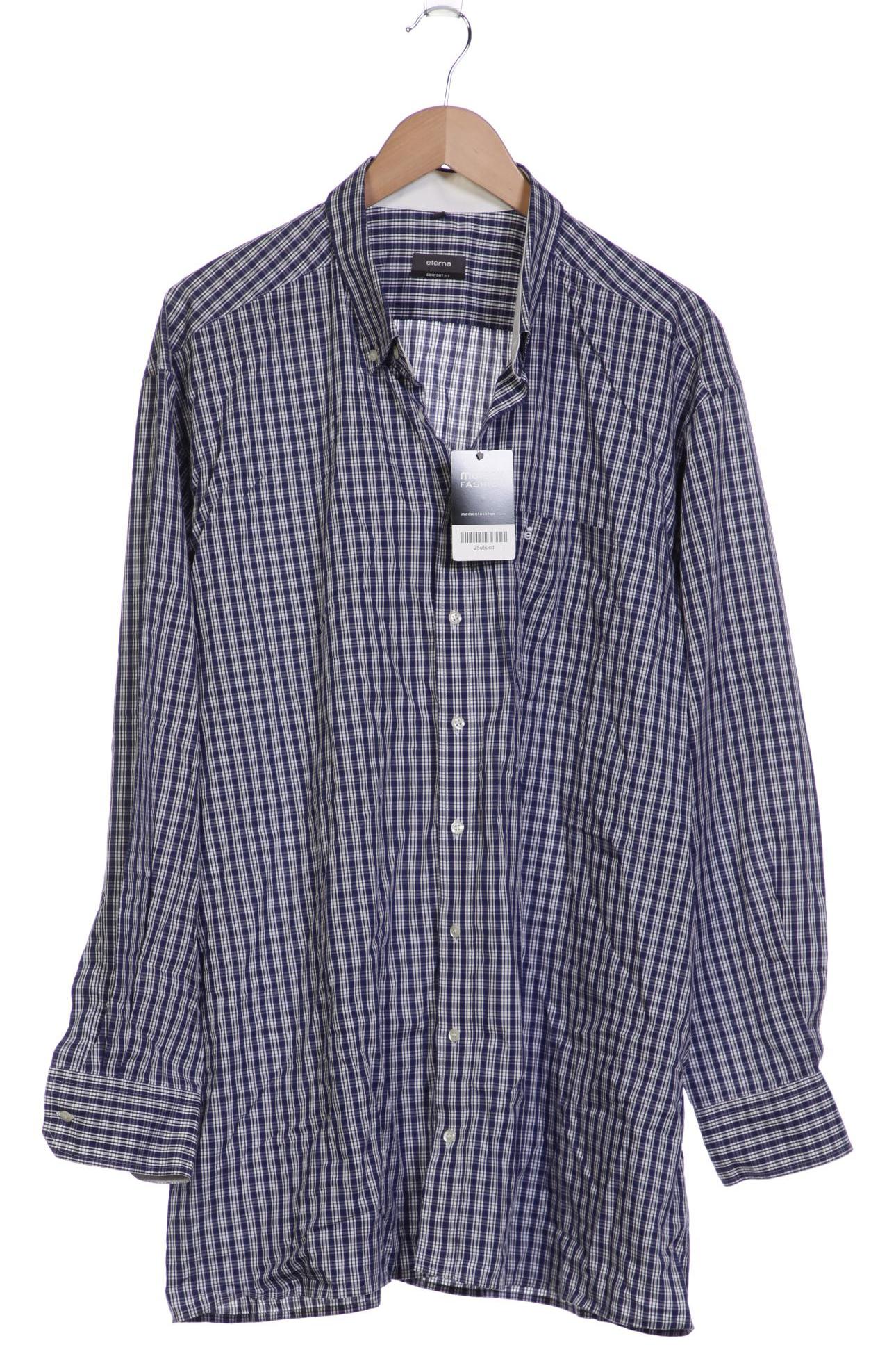

eterna Herren Hemd, blau, Gr. 58