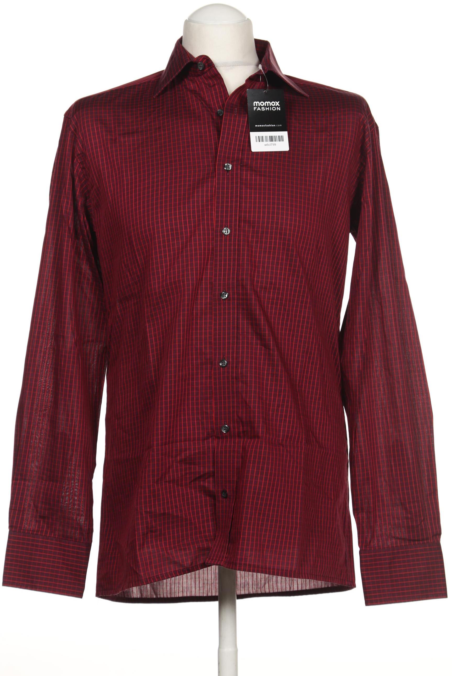 

eterna Herren Hemd, bordeaux, Gr. 48