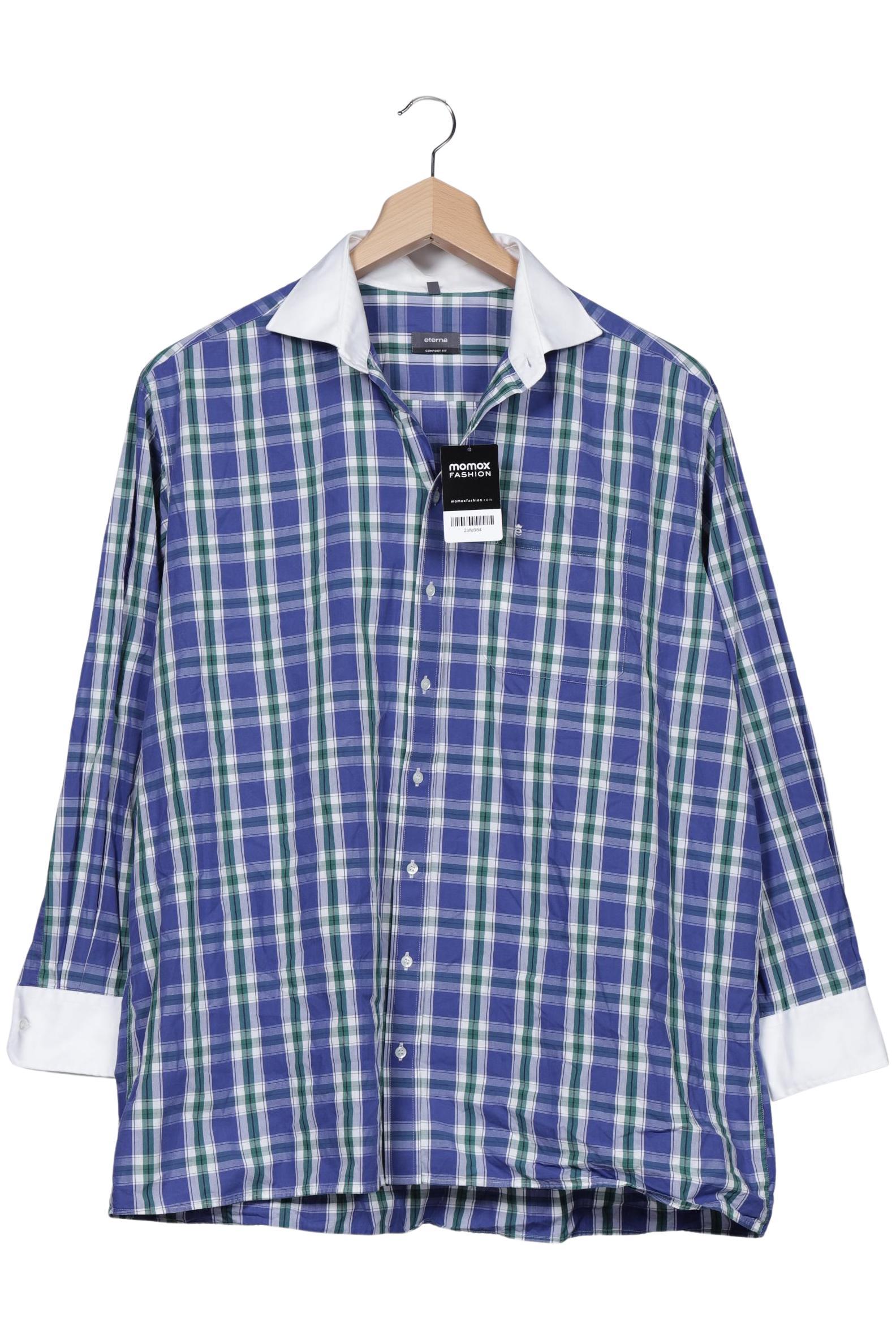 

eterna Herren Hemd, blau, Gr. 56
