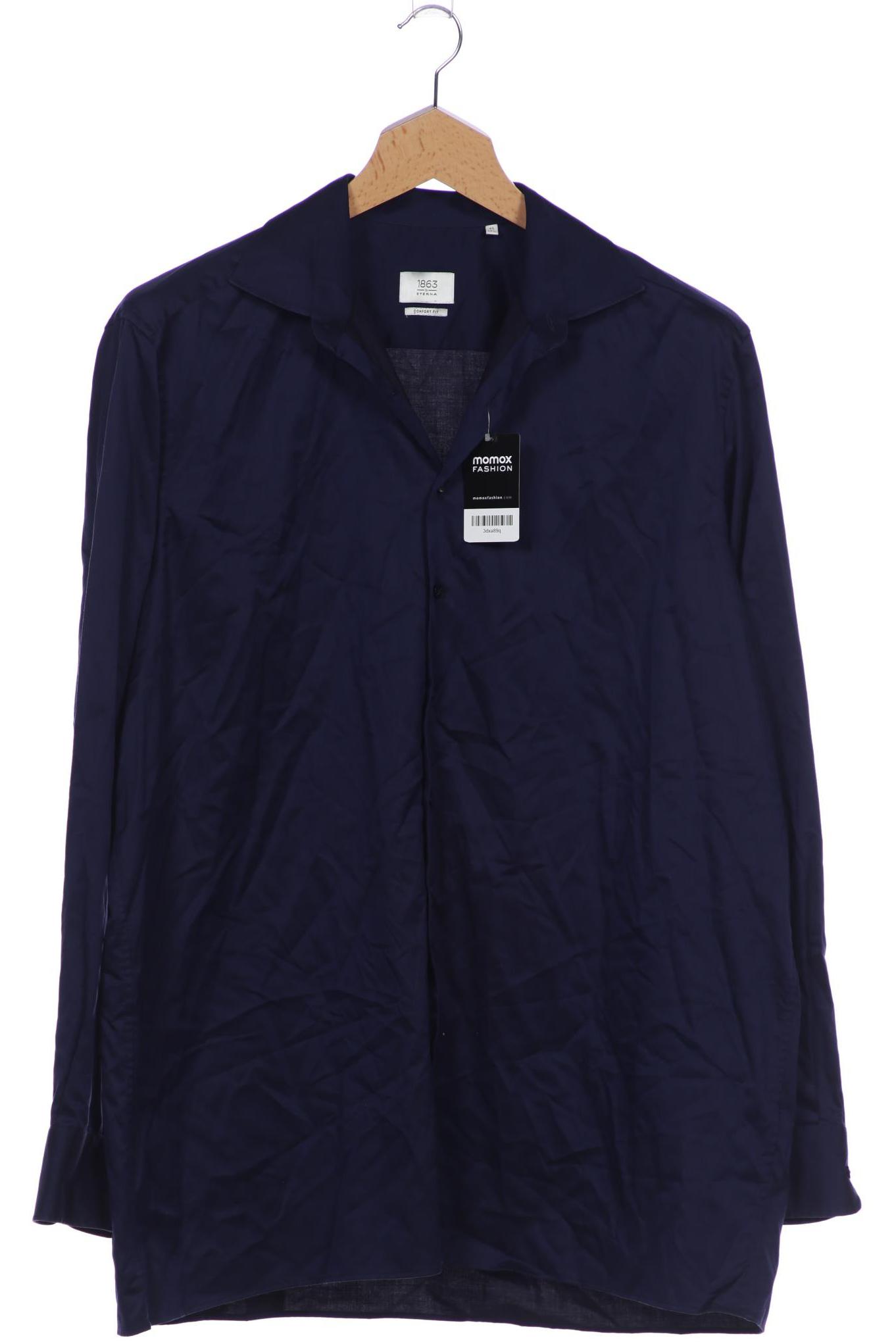 

eterna Herren Hemd, marineblau, Gr. 56