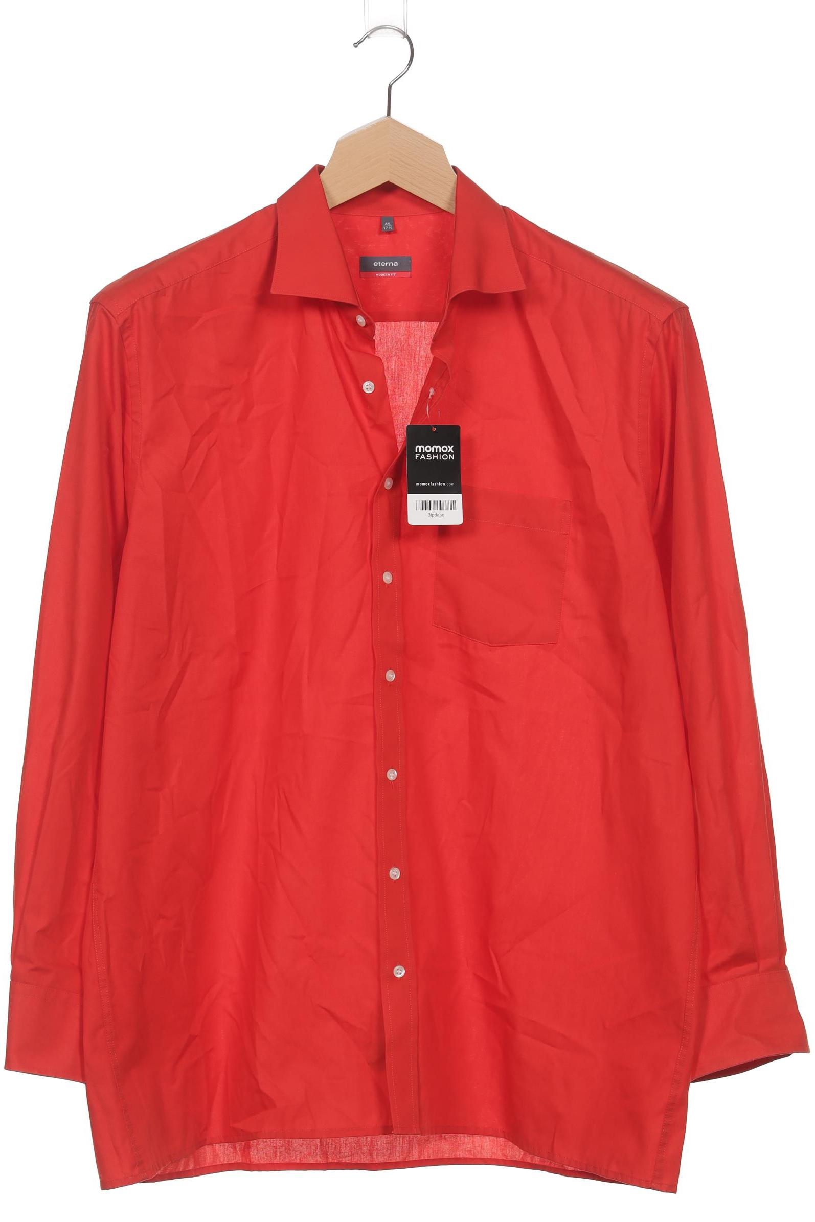 

eterna Herren Hemd, rot, Gr. 56