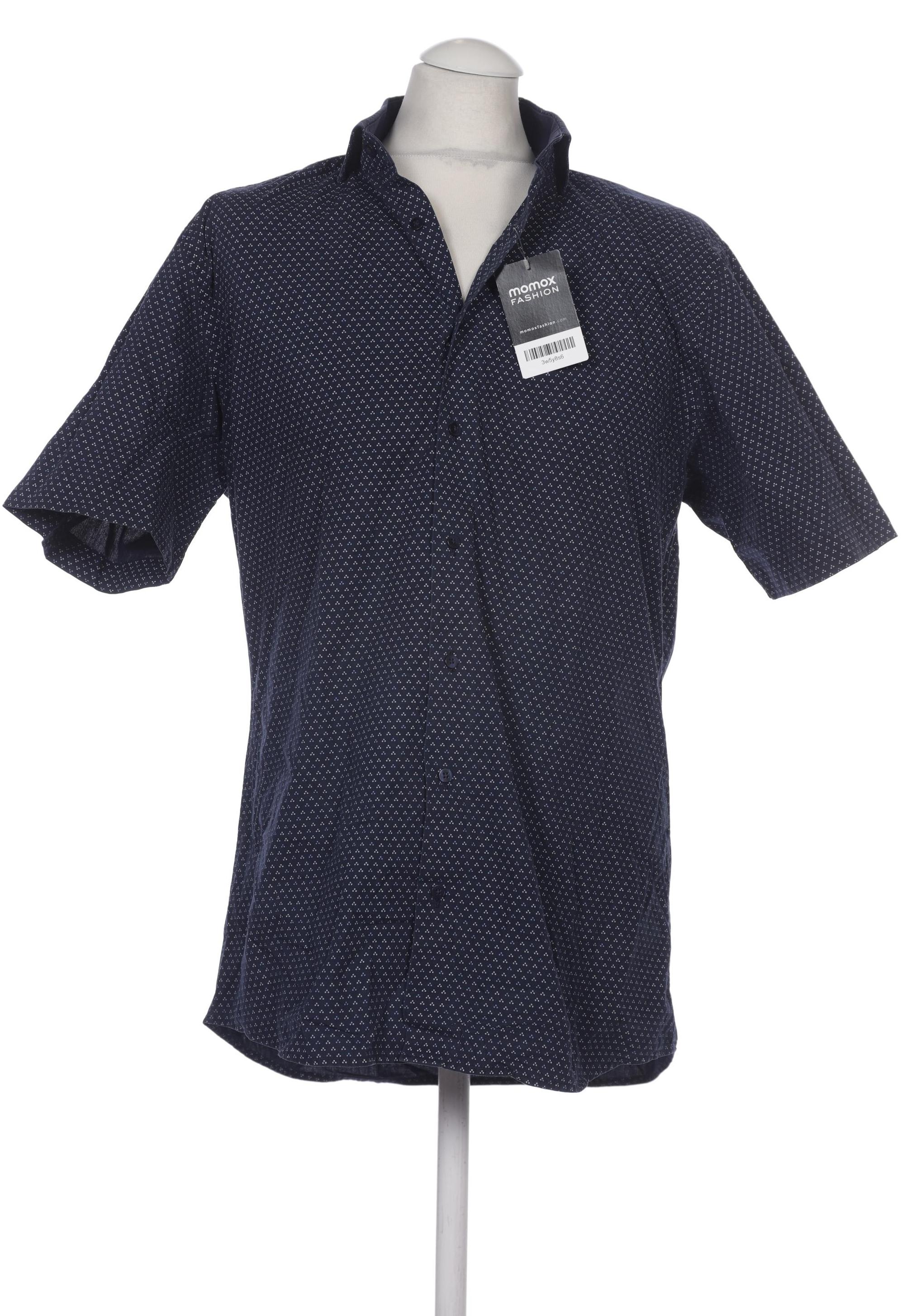 

eterna Herren Hemd, marineblau