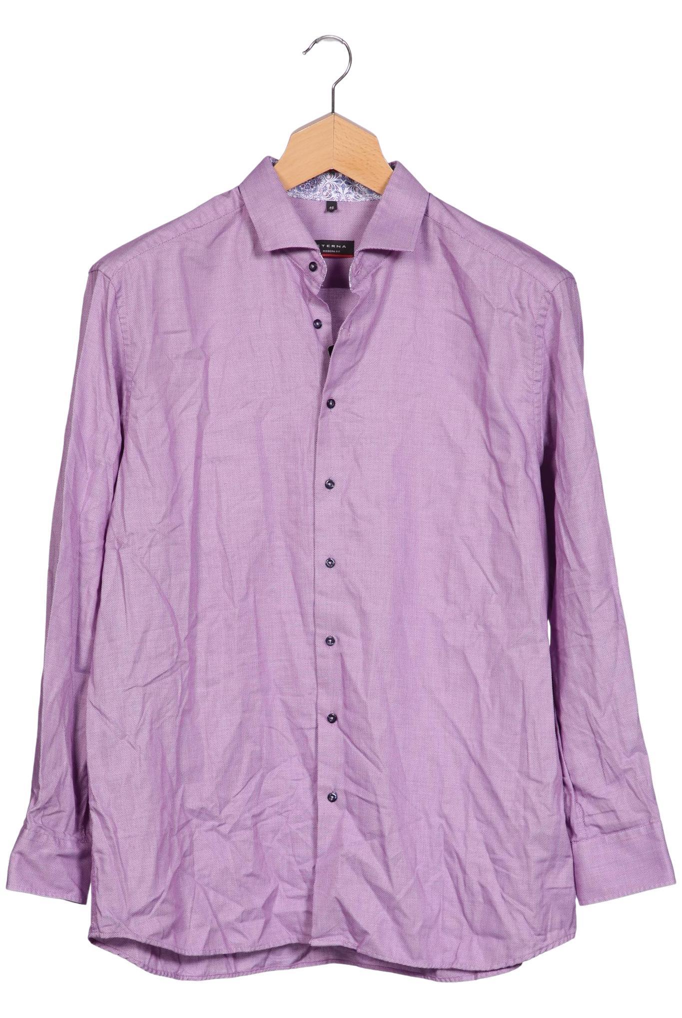 

eterna Herren Hemd, flieder, Gr. 56