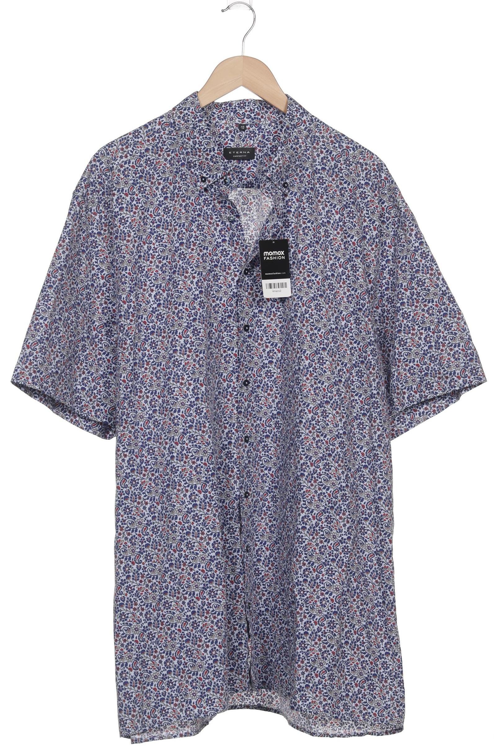 

eterna Herren Hemd, blau, Gr. 48