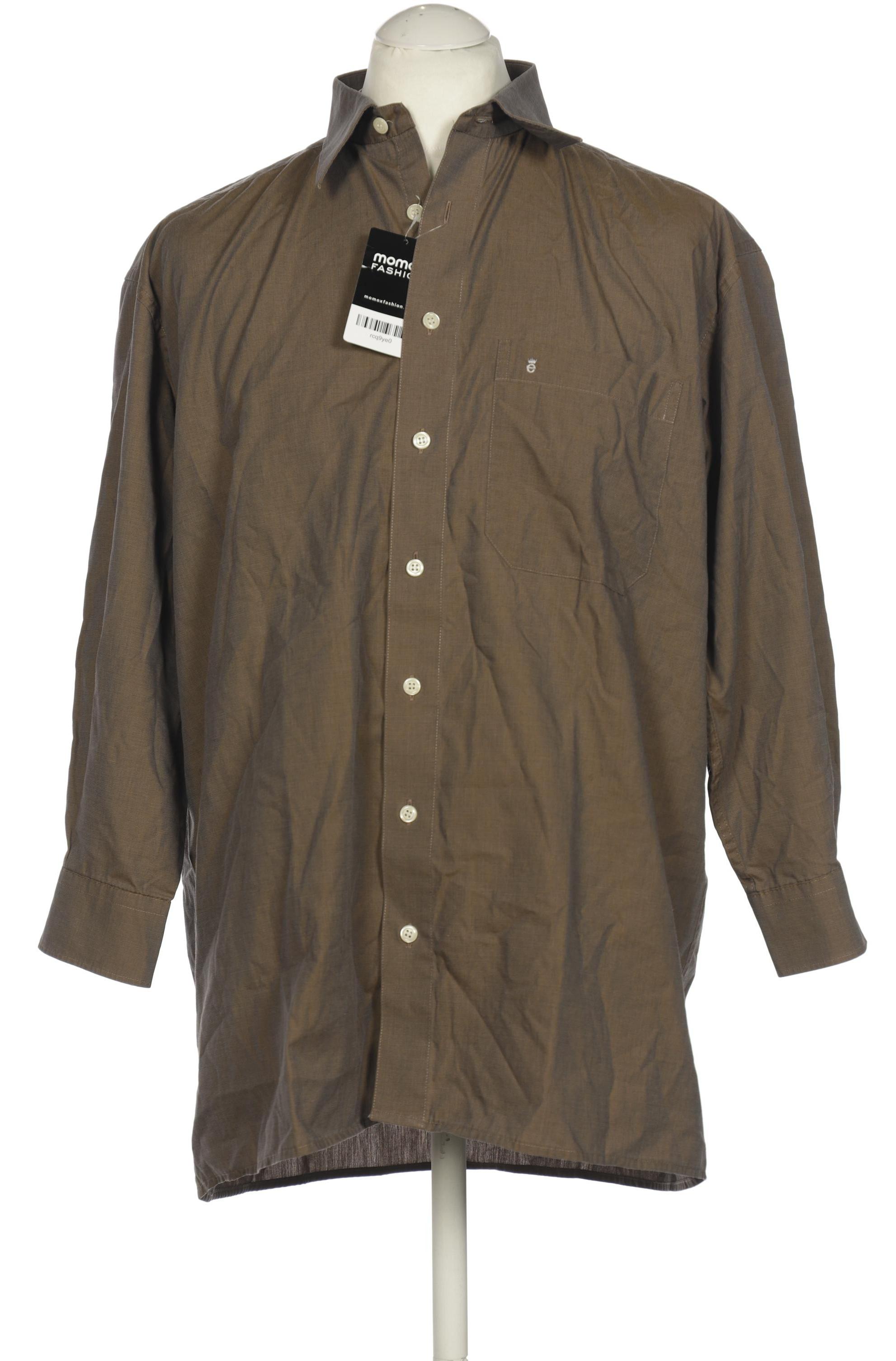

eterna Herren Hemd, braun, Gr. 52