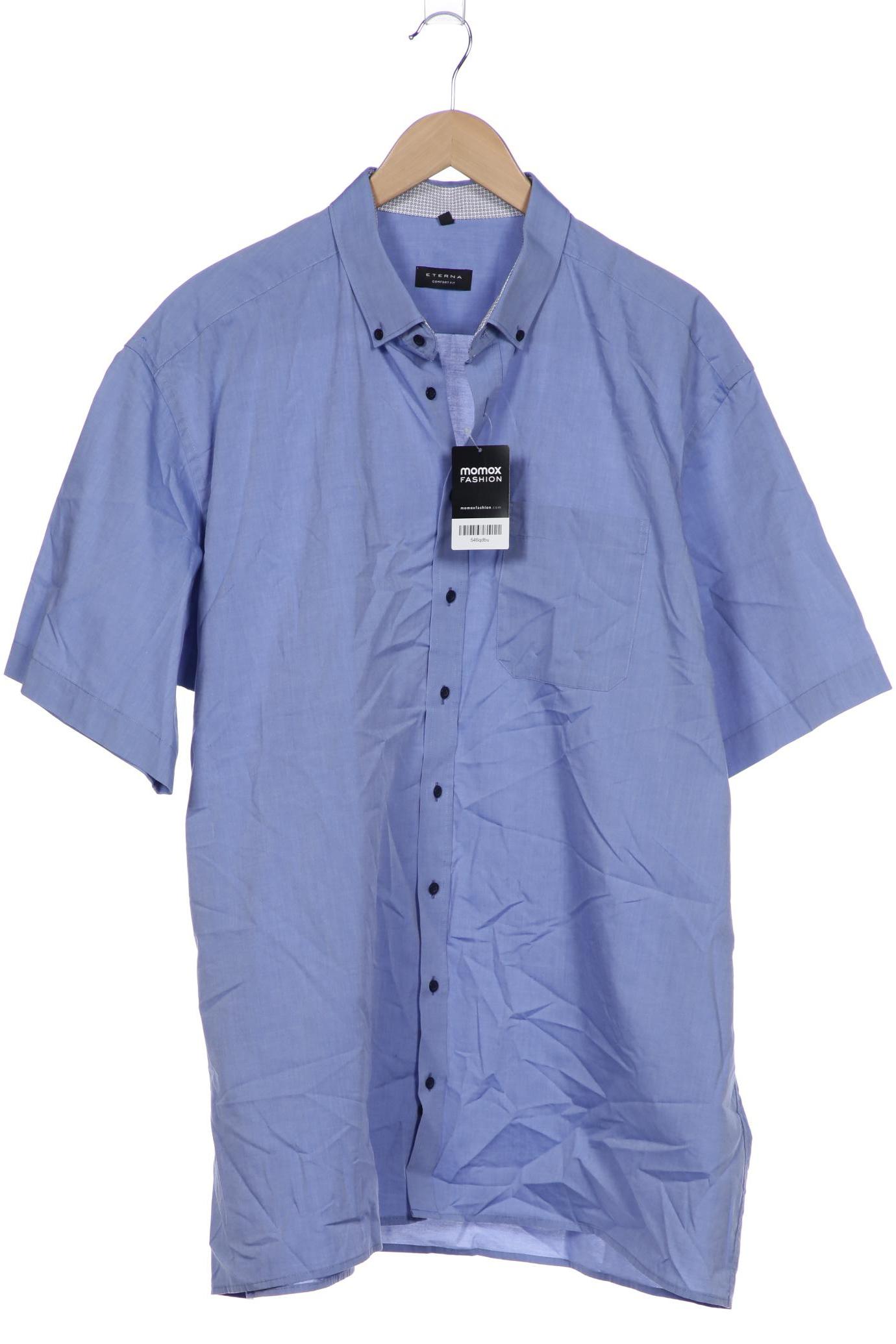 

eterna Herren Hemd, blau, Gr. 48