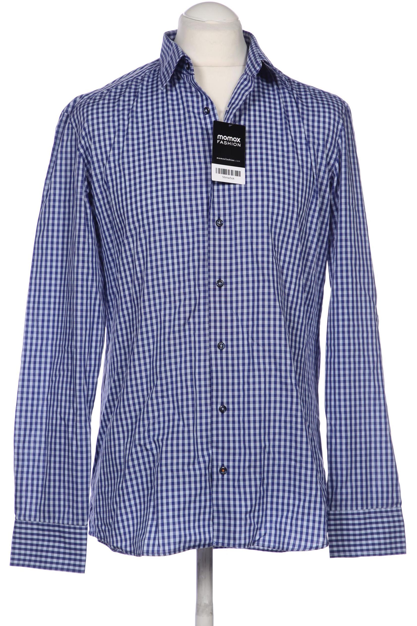 

eterna Herren Hemd, blau