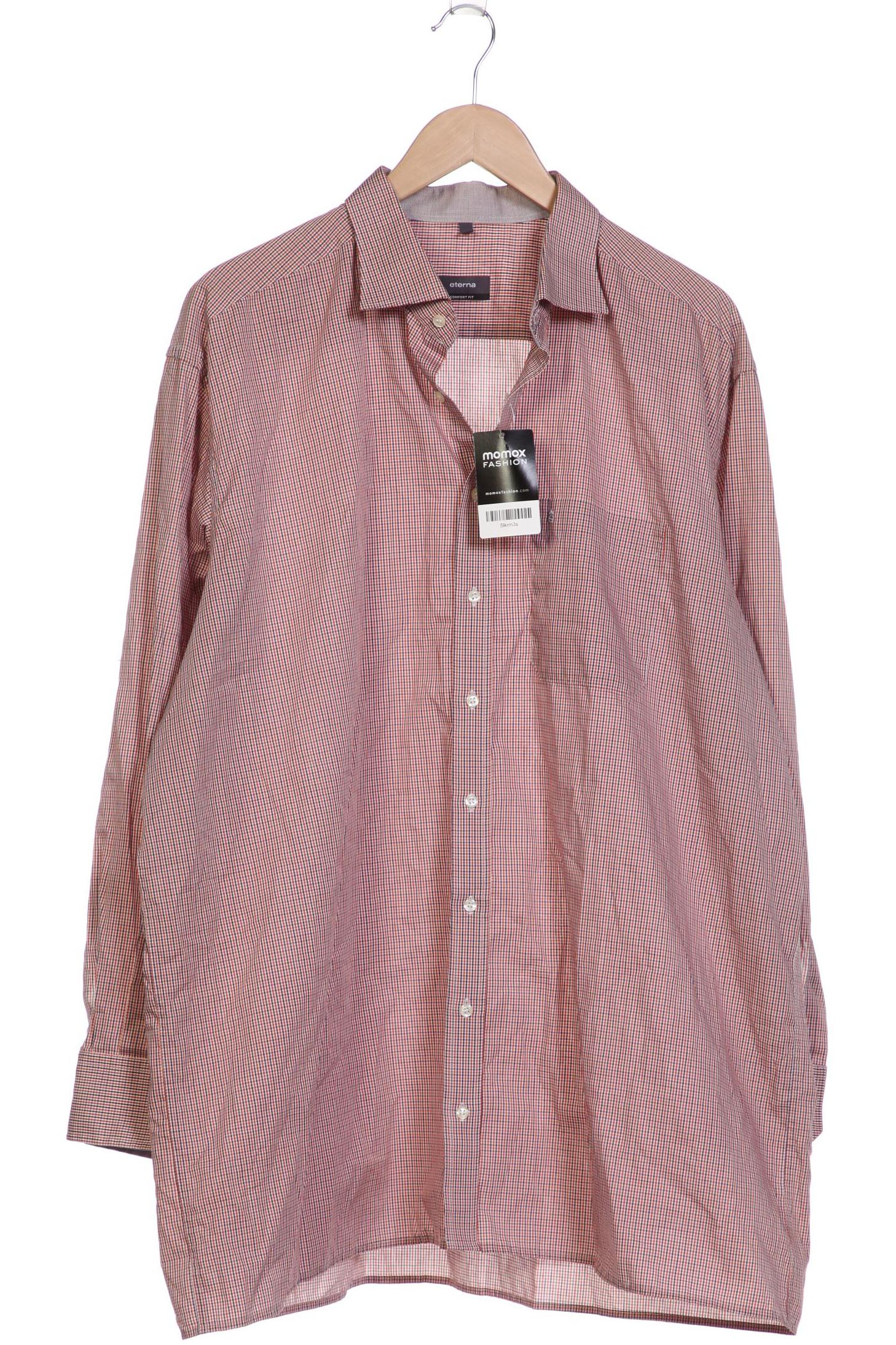 

eterna Herren Hemd, orange, Gr. 56