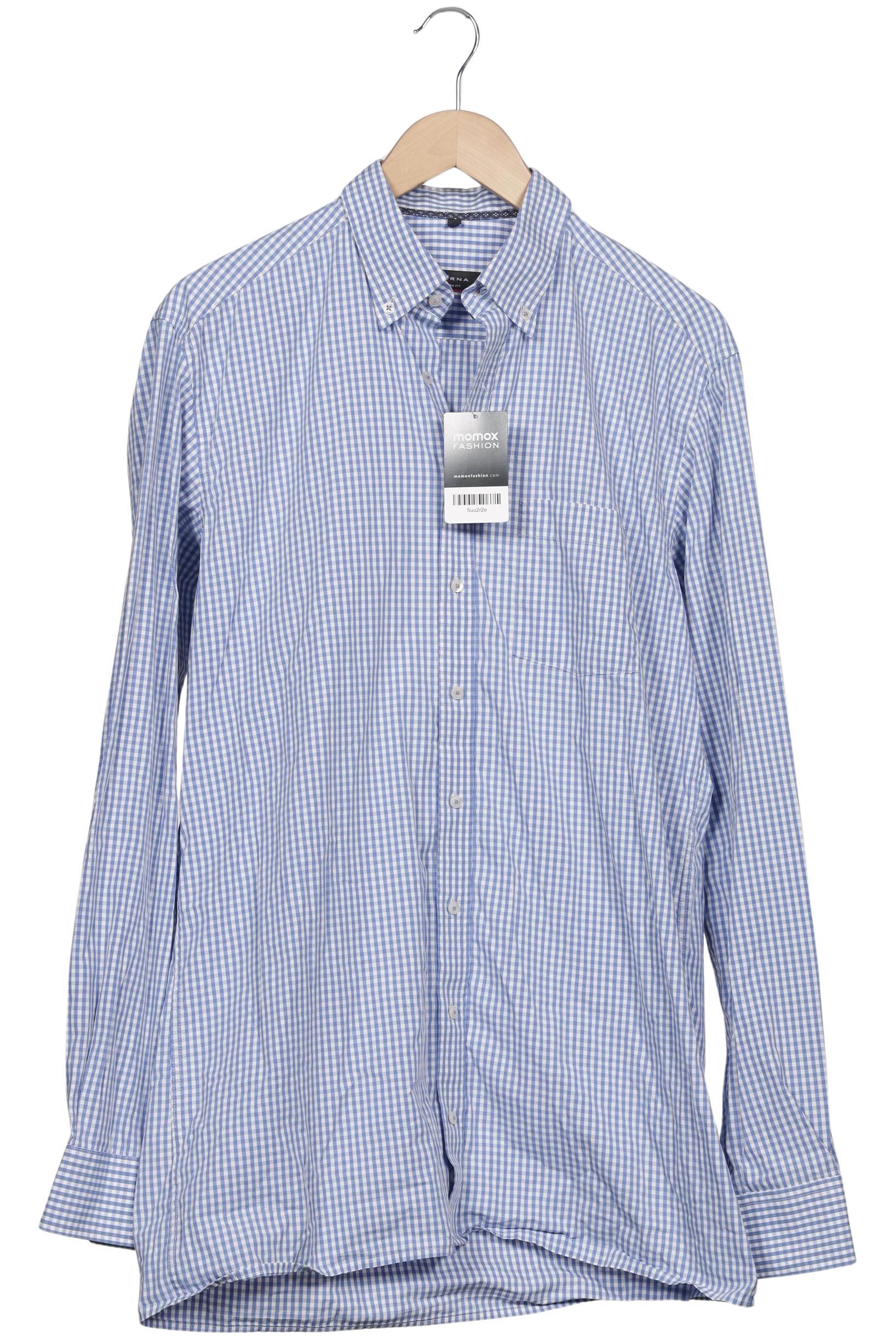 

eterna Herren Hemd, blau, Gr. 52