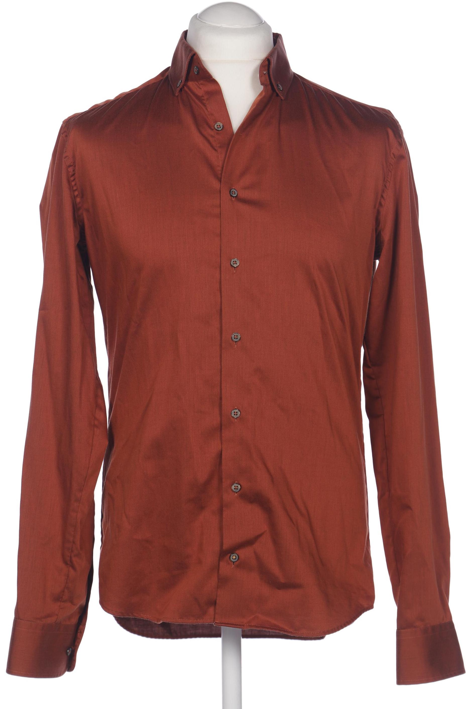 

eterna Herren Hemd, orange, Gr. 50