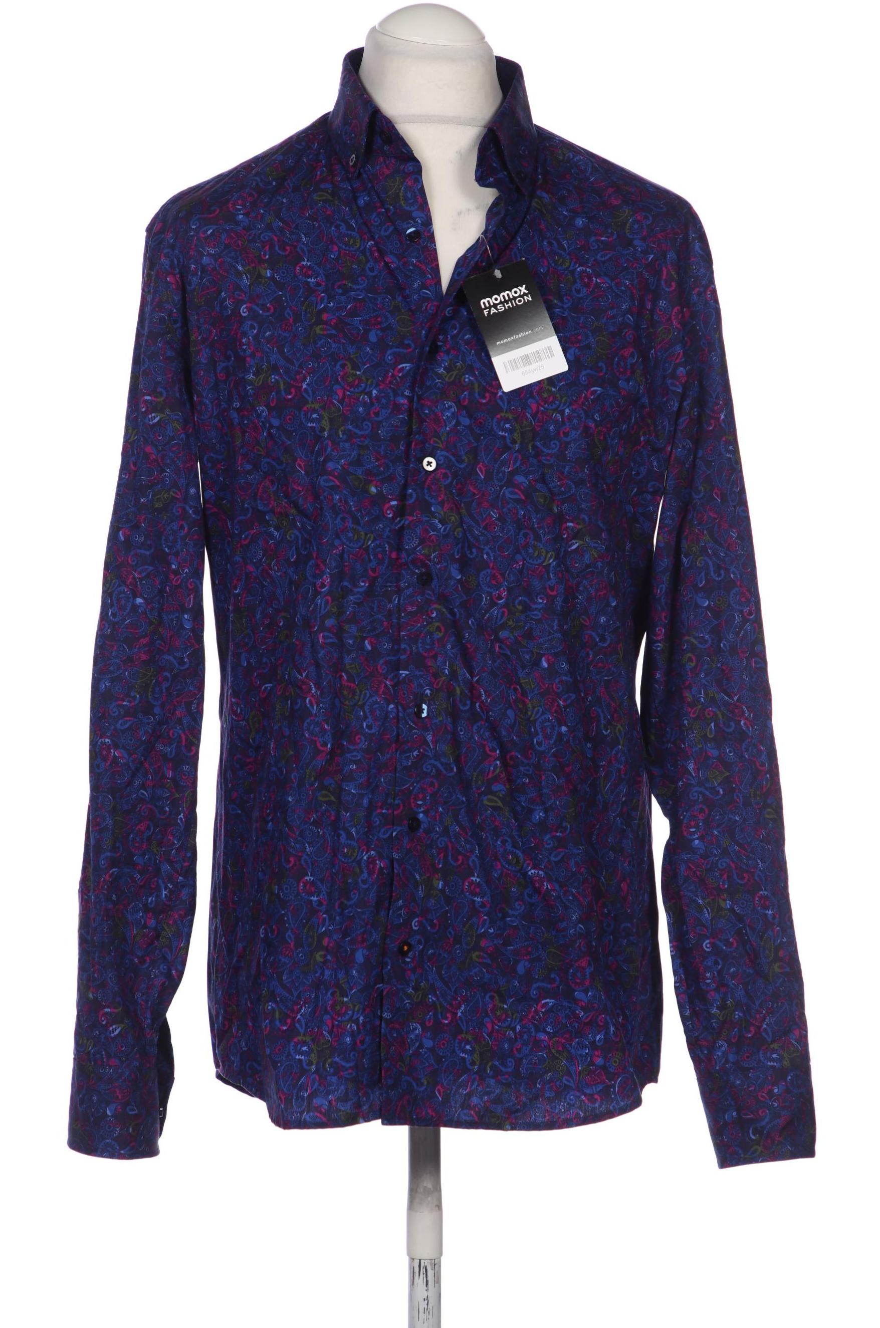 

eterna Herren Hemd, marineblau