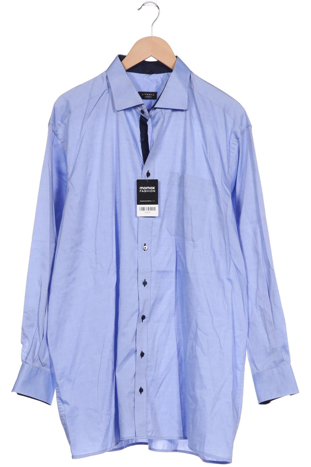 

eterna Herren Hemd, blau