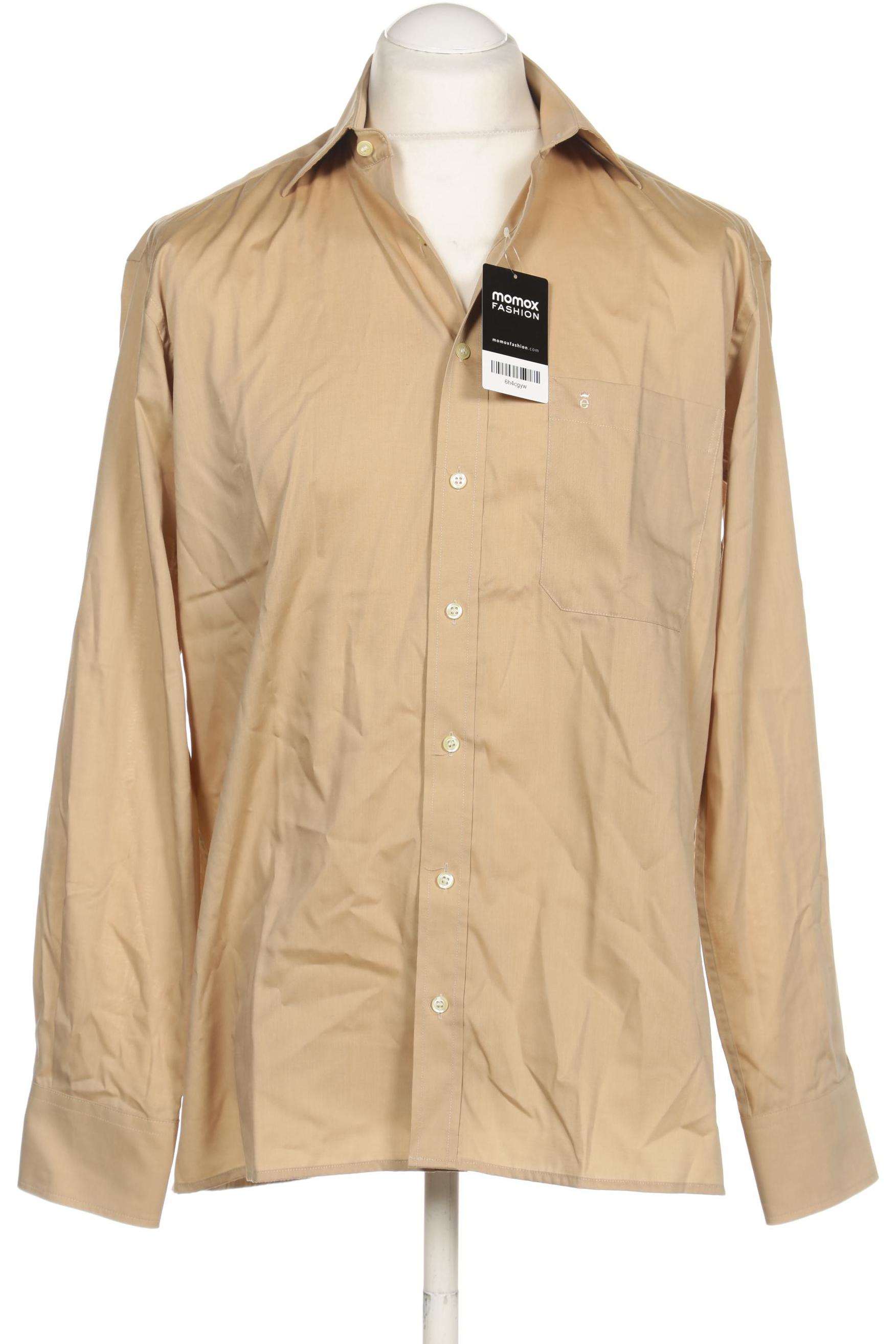 

eterna Herren Hemd, beige, Gr. 48