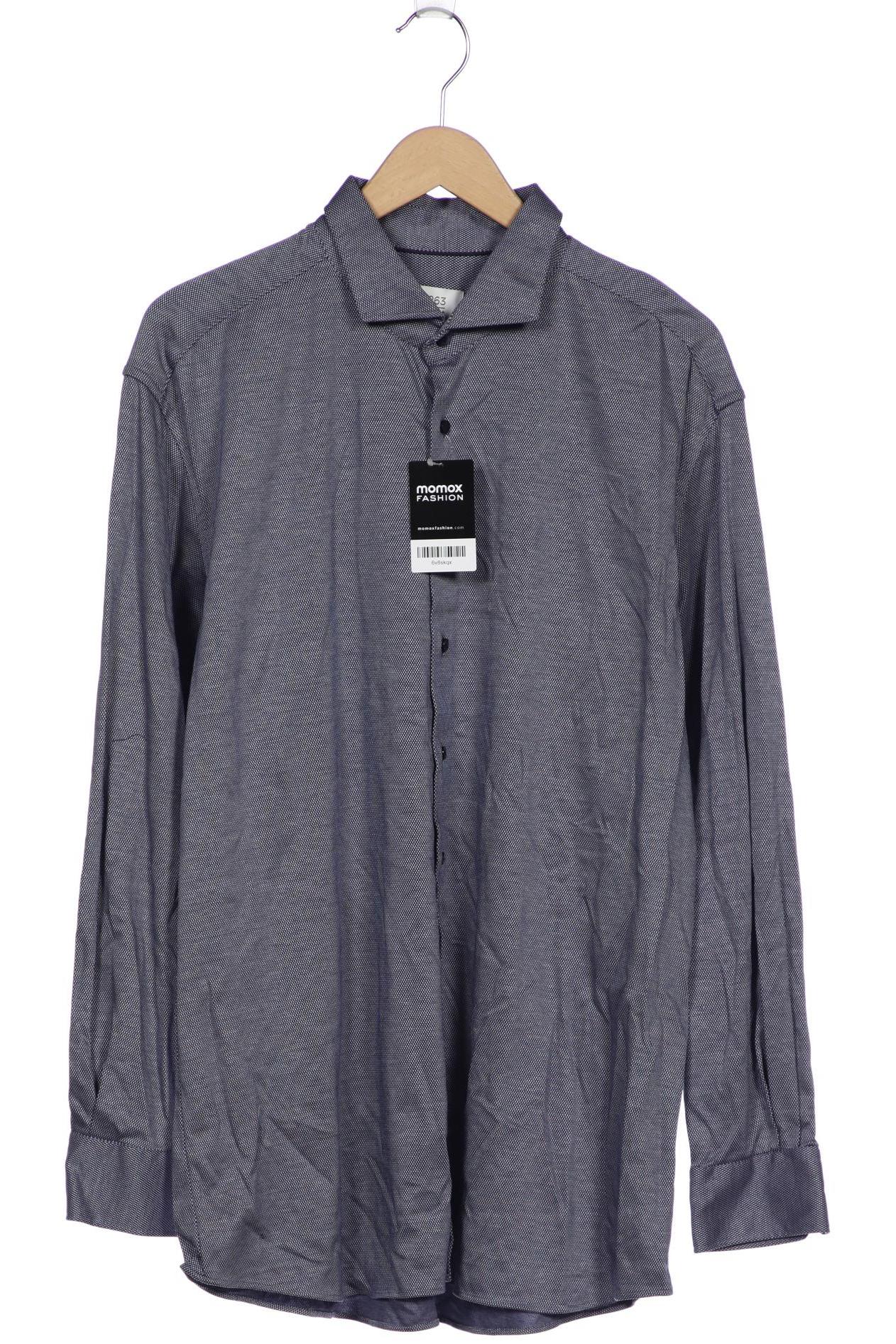 

eterna Herren Hemd, blau