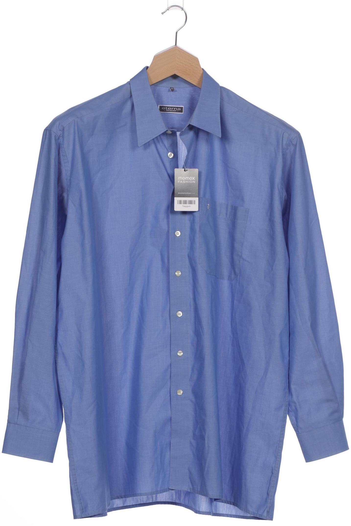 

eterna Herren Hemd, blau, Gr. 56