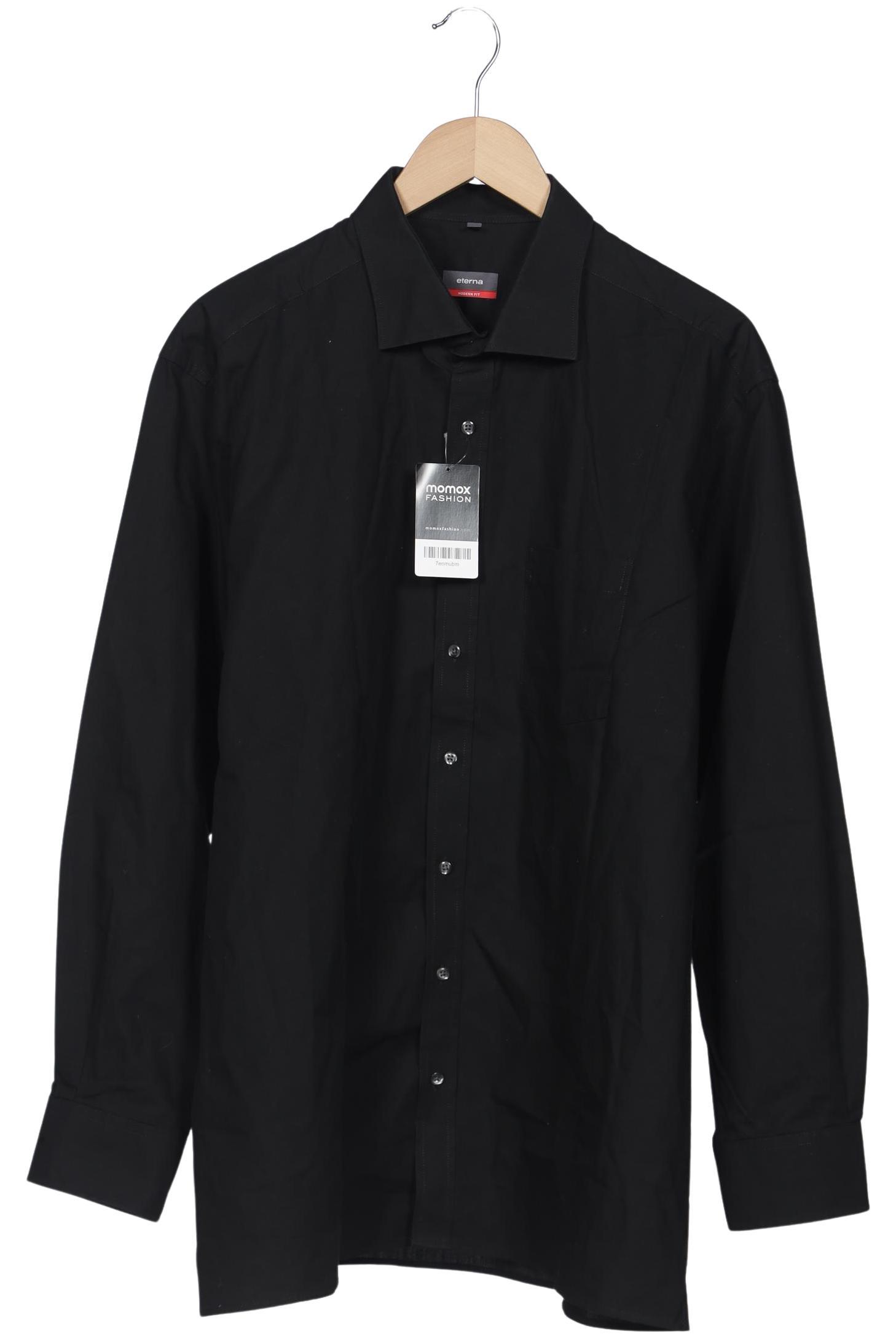 

eterna Herren Hemd, schwarz, Gr. 56