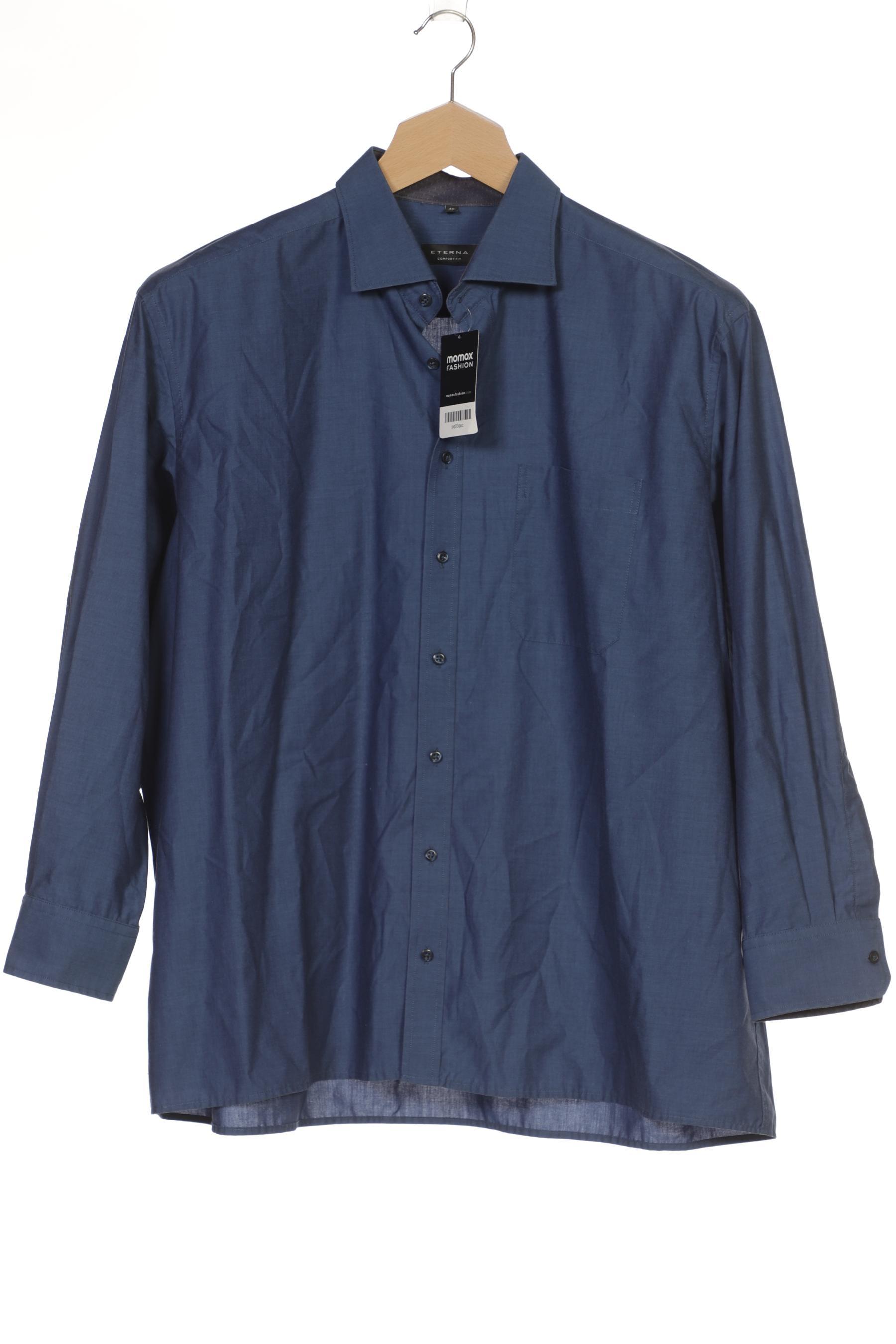 

eterna Herren Hemd, blau, Gr. 56