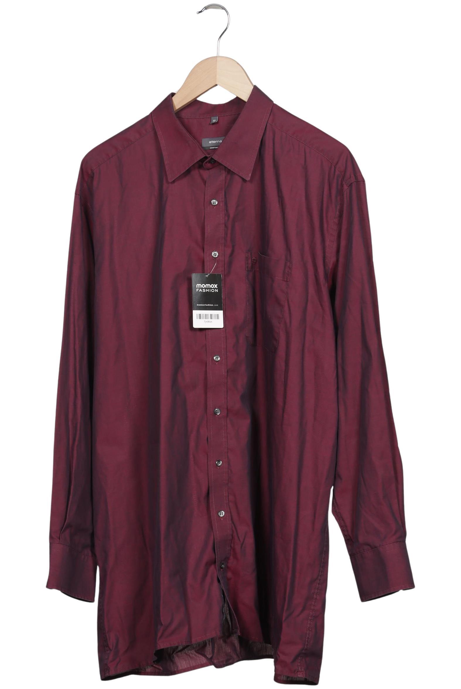 

eterna Herren Hemd, bordeaux, Gr. 56