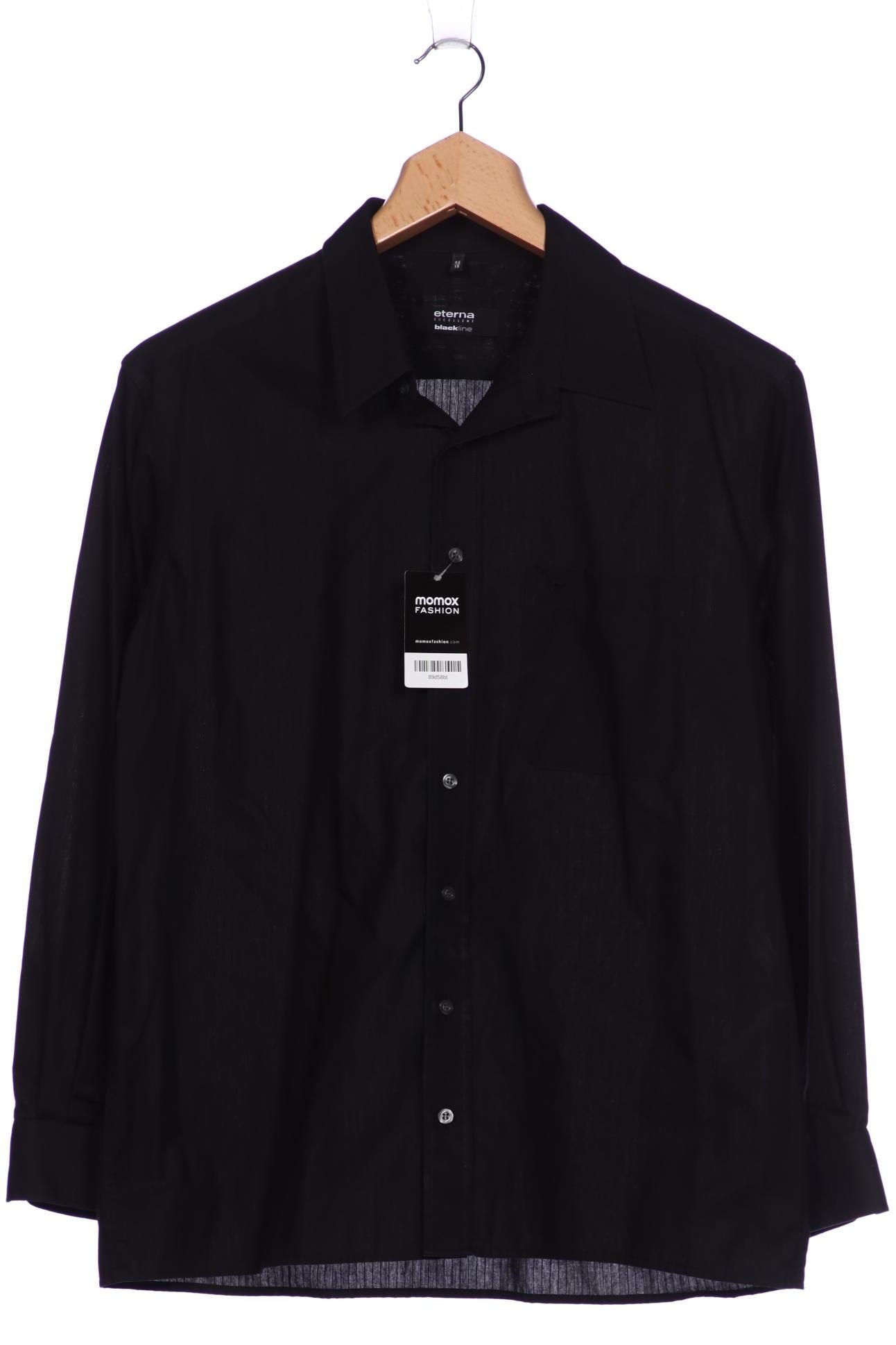 

eterna Herren Hemd, schwarz, Gr. 56