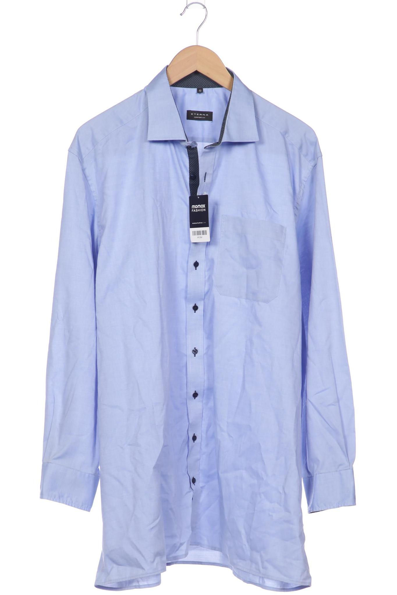 

eterna Herren Hemd, blau, Gr. 56