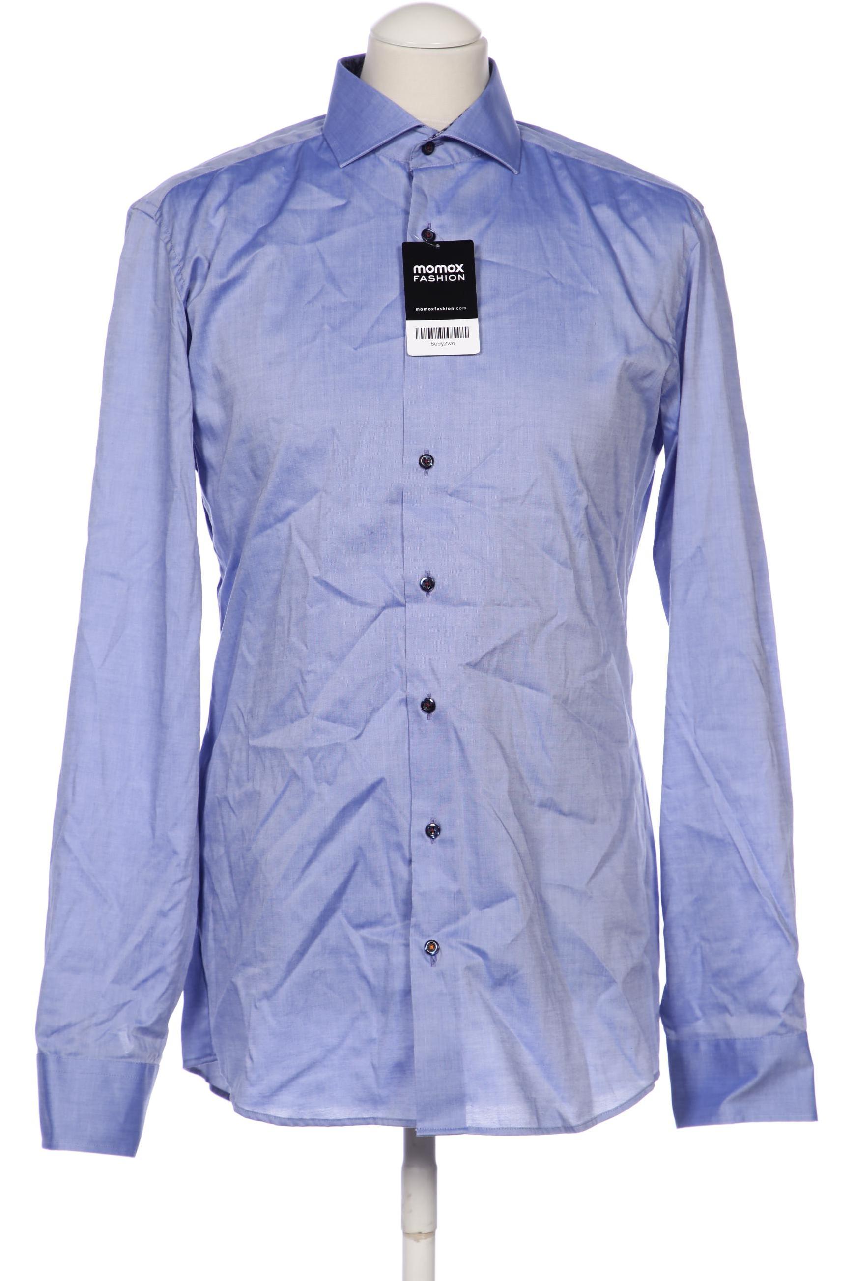 

eterna Herren Hemd, blau