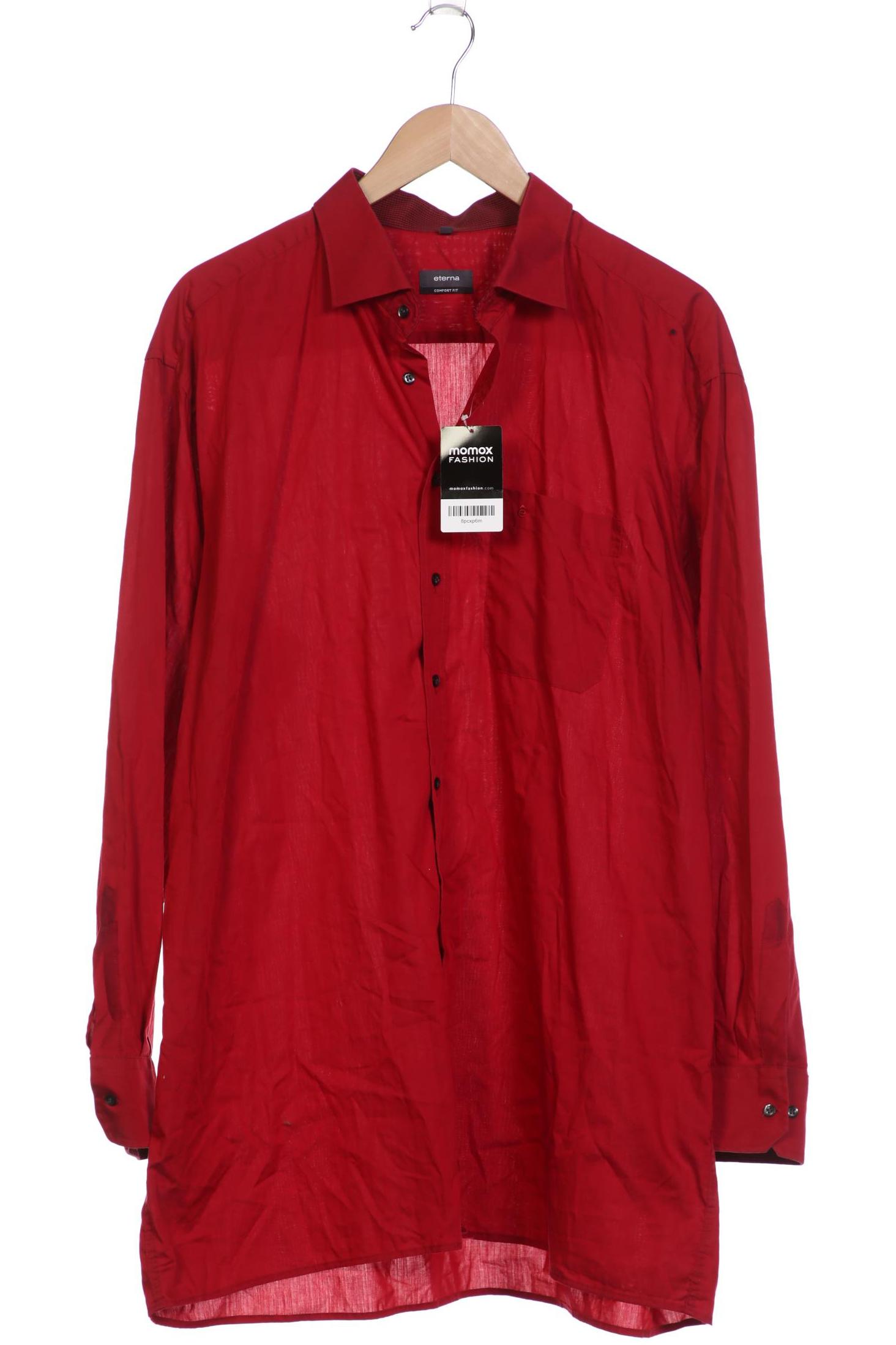 

eterna Herren Hemd, rot, Gr. 56