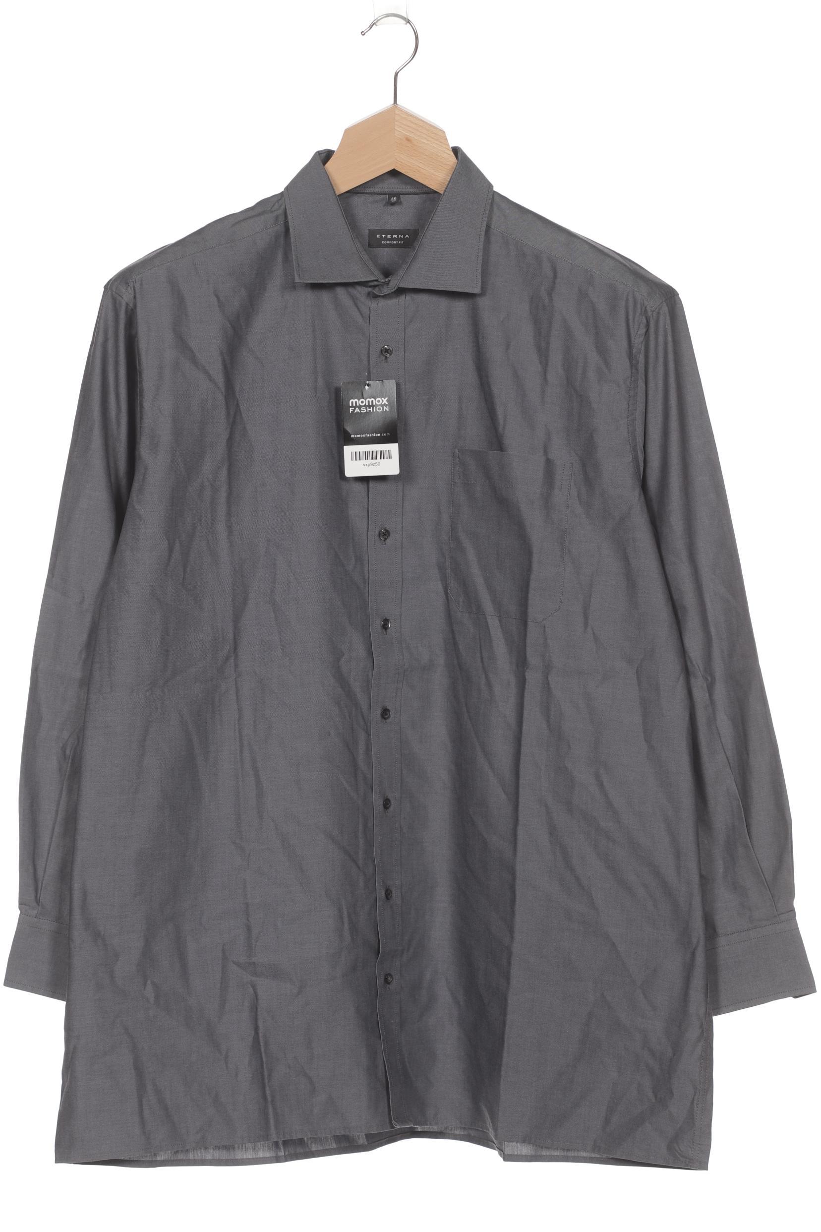 

eterna Herren Hemd, grau, Gr. 56