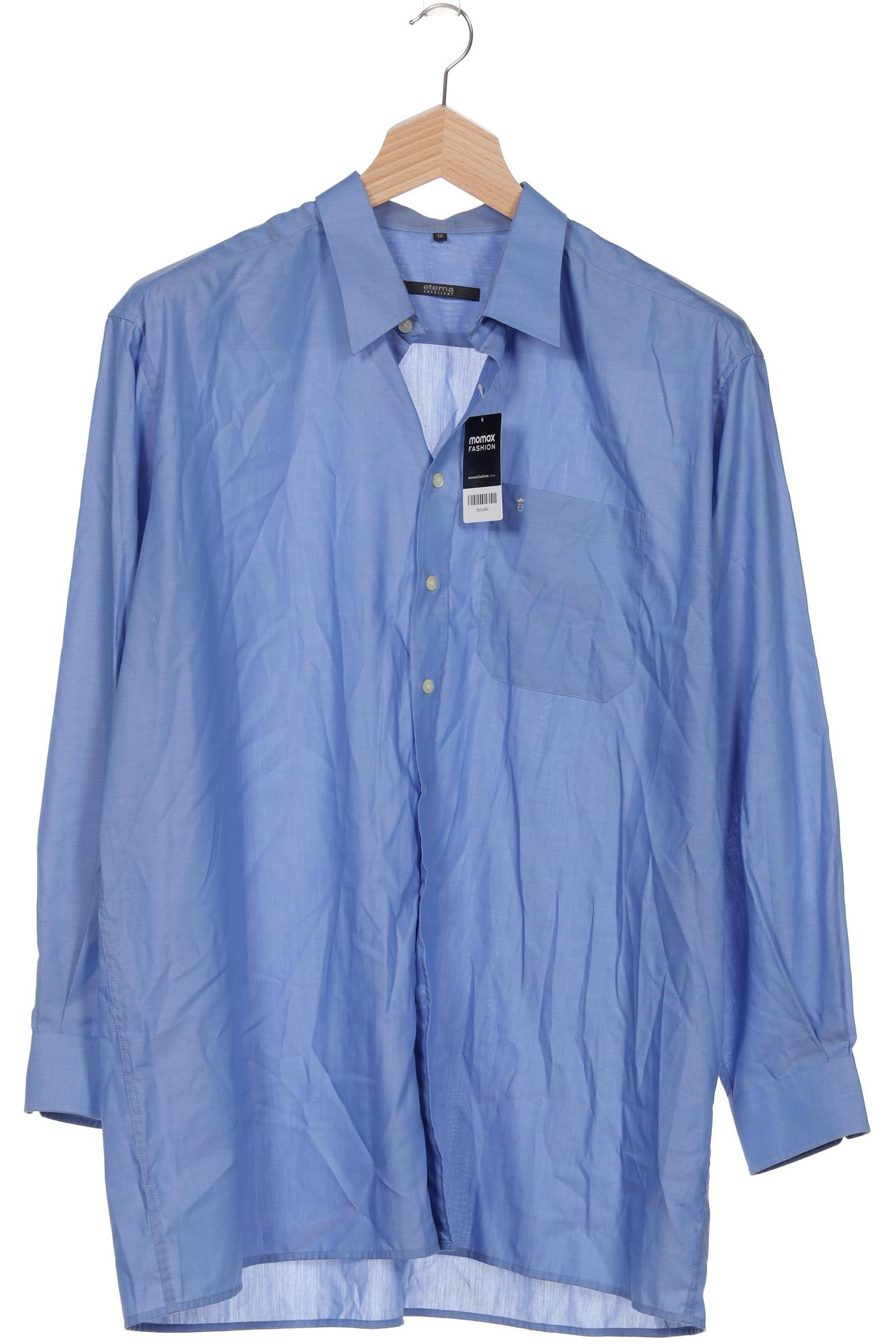 

eterna Herren Hemd, blau, Gr. 56