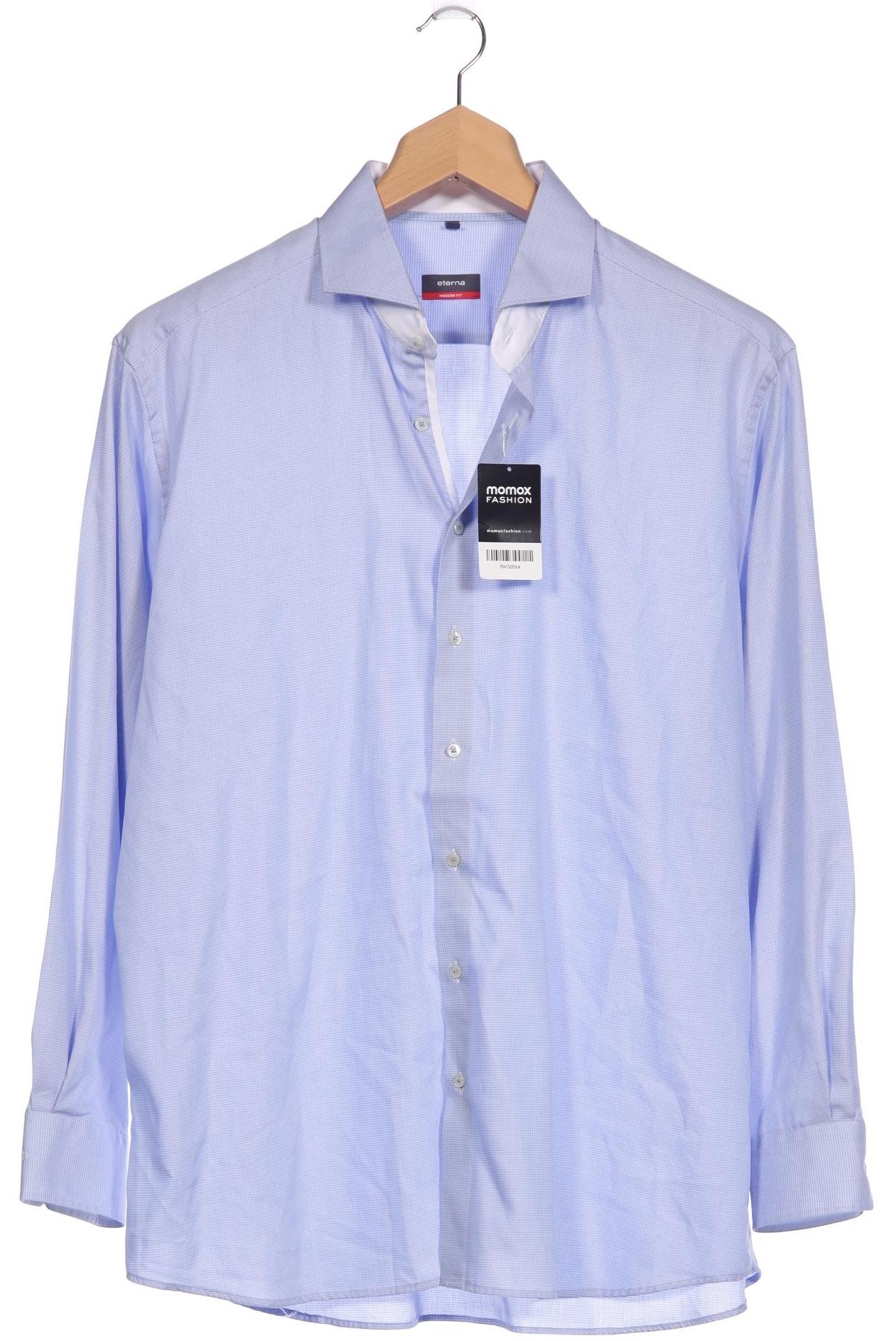 

eterna Herren Hemd, blau, Gr. 56