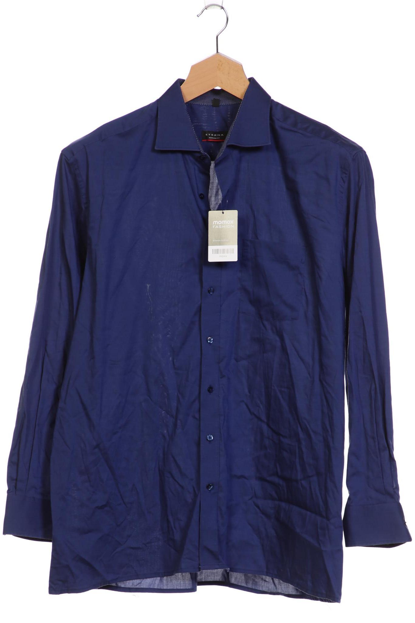 

eterna Herren Hemd, marineblau, Gr. 56