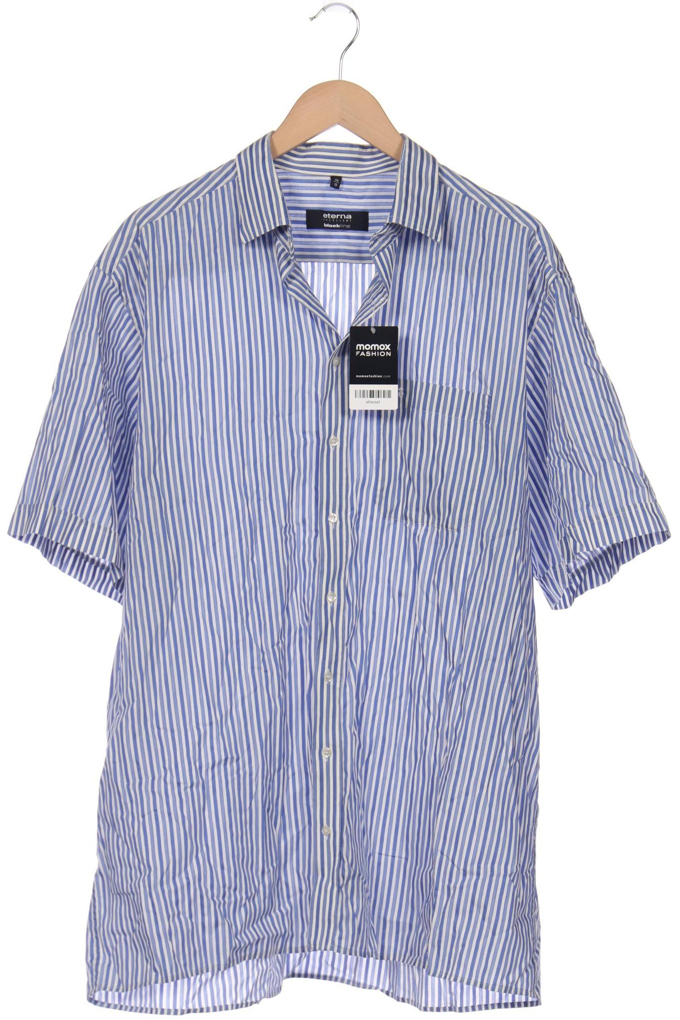 

eterna Herren Hemd, blau
