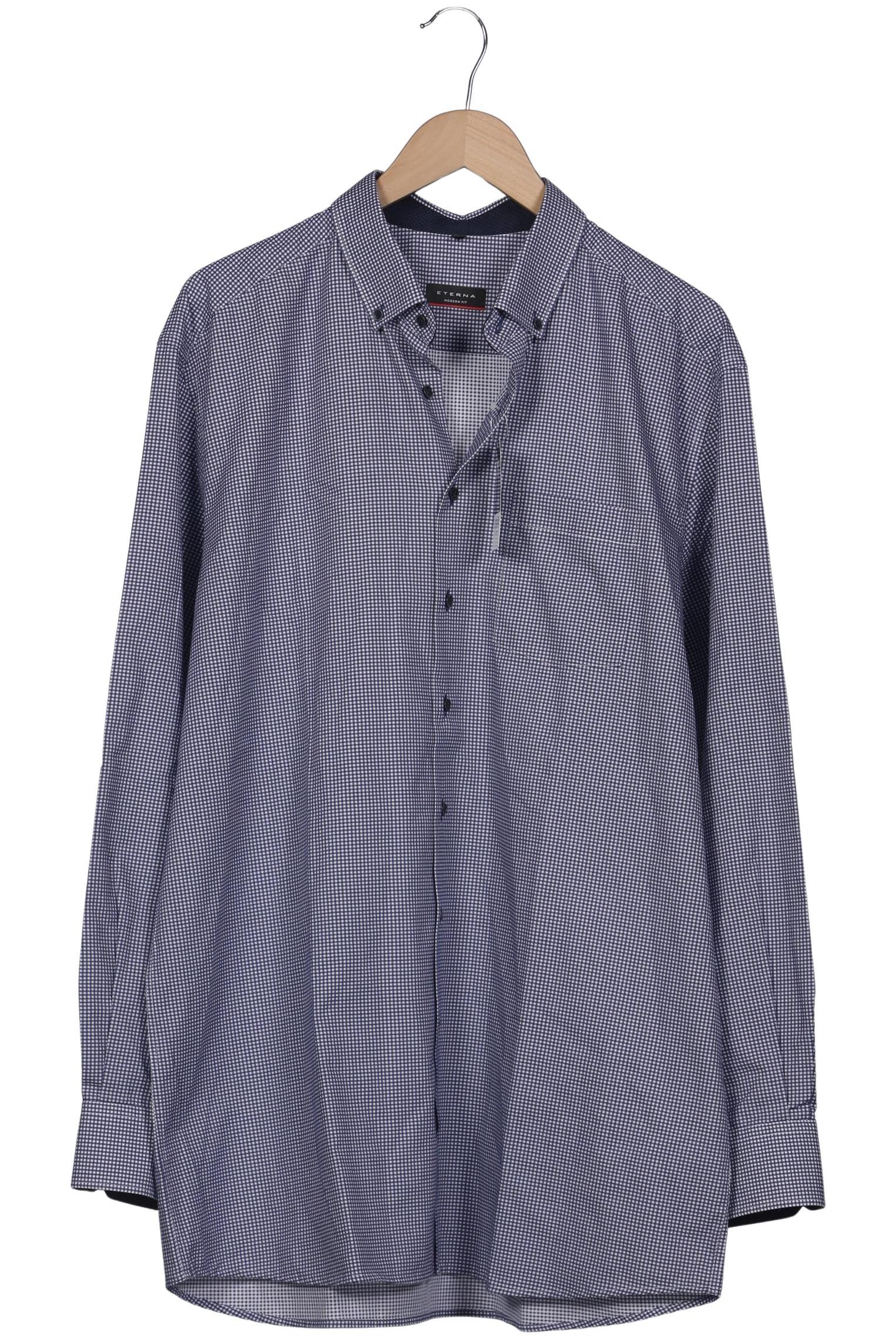 

eterna Herren Hemd, marineblau, Gr. 56