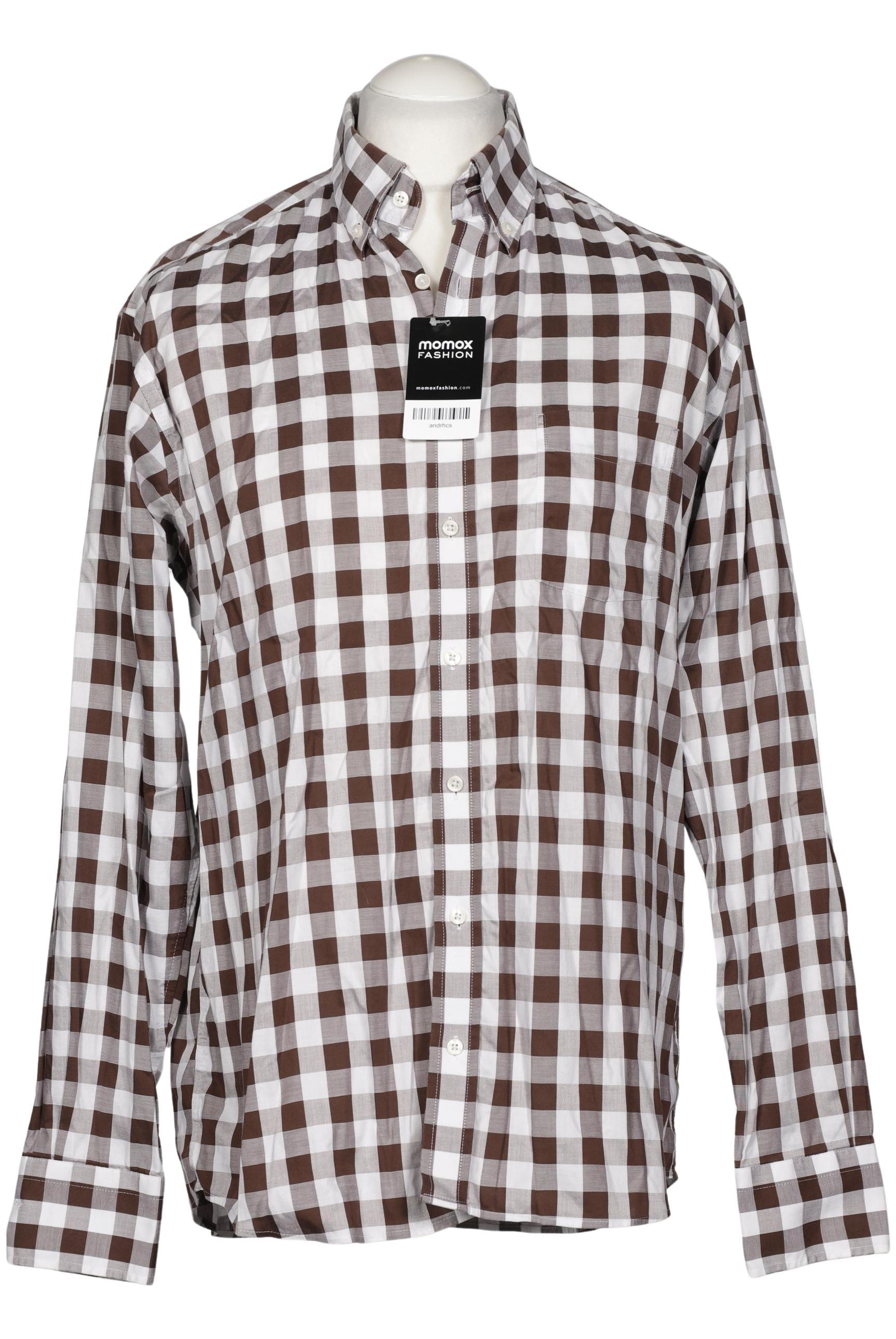 

eterna Herren Hemd, braun, Gr. 52
