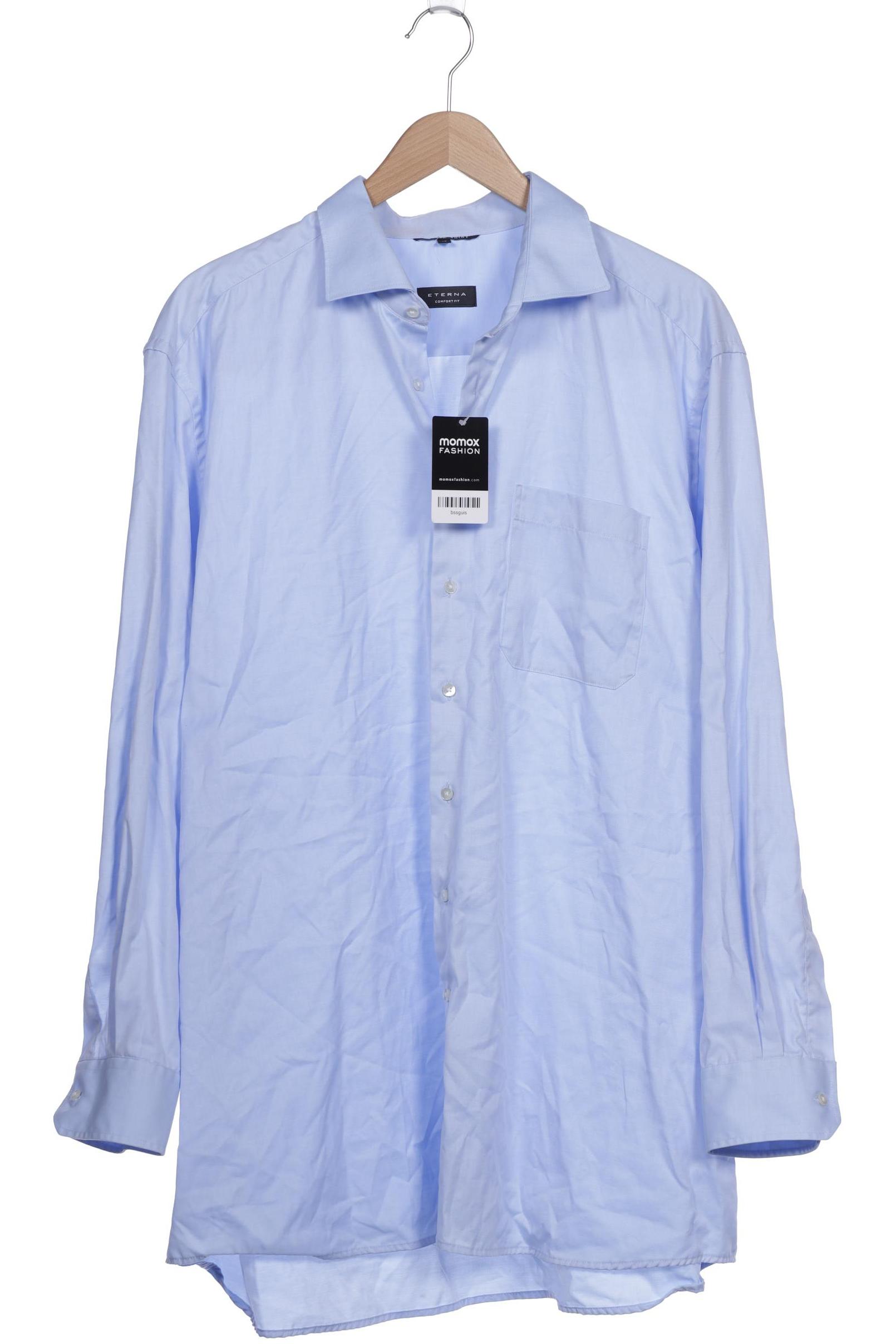 

eterna Herren Hemd, blau