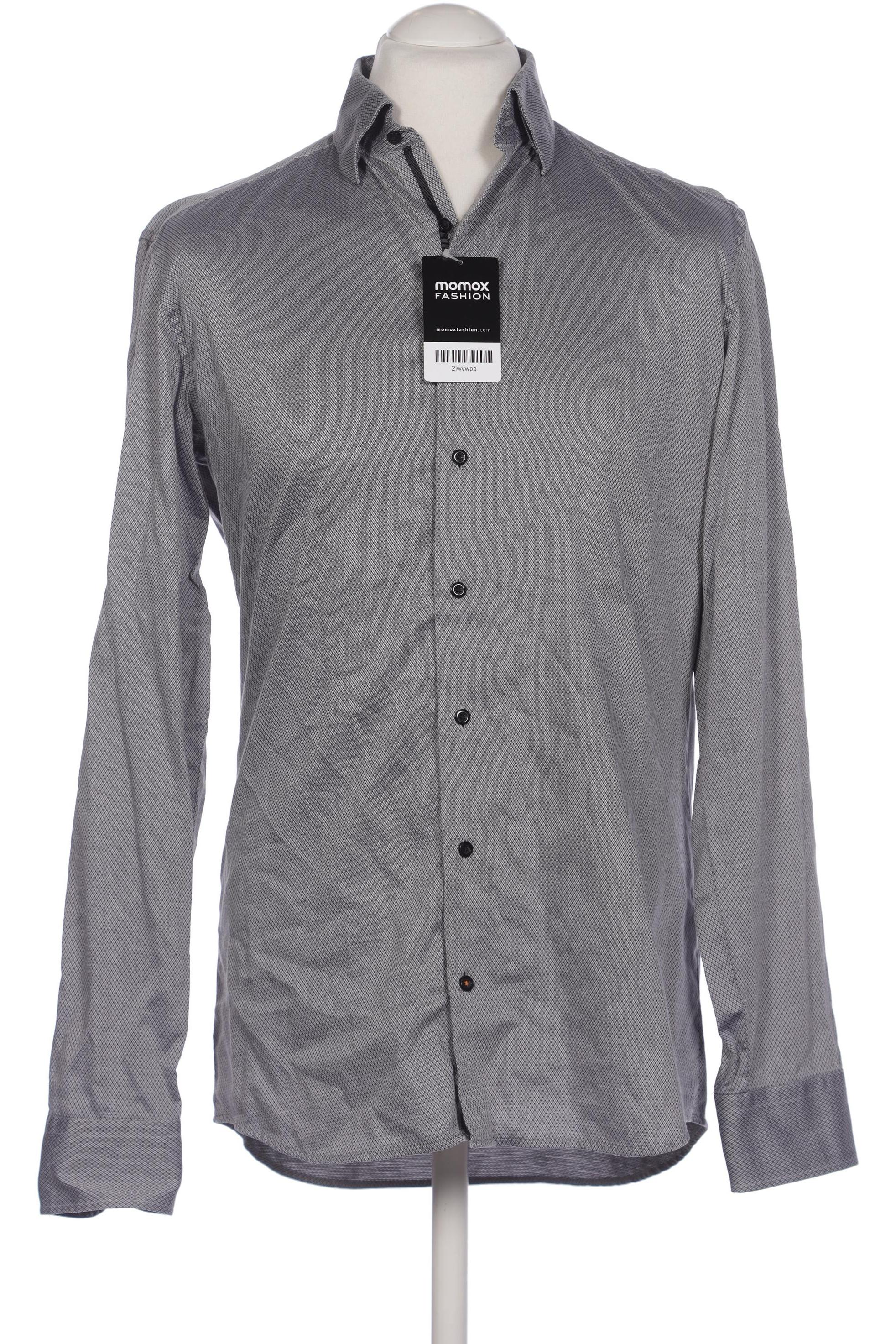 

eterna Herren Hemd, grau, Gr. 50