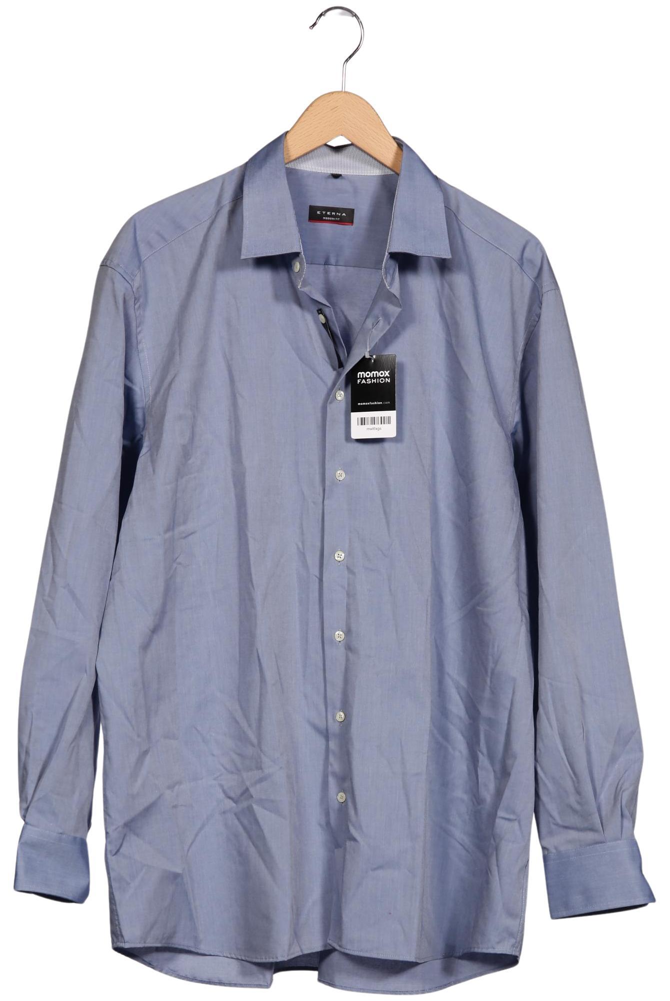 

eterna Herren Hemd, blau, Gr. 56