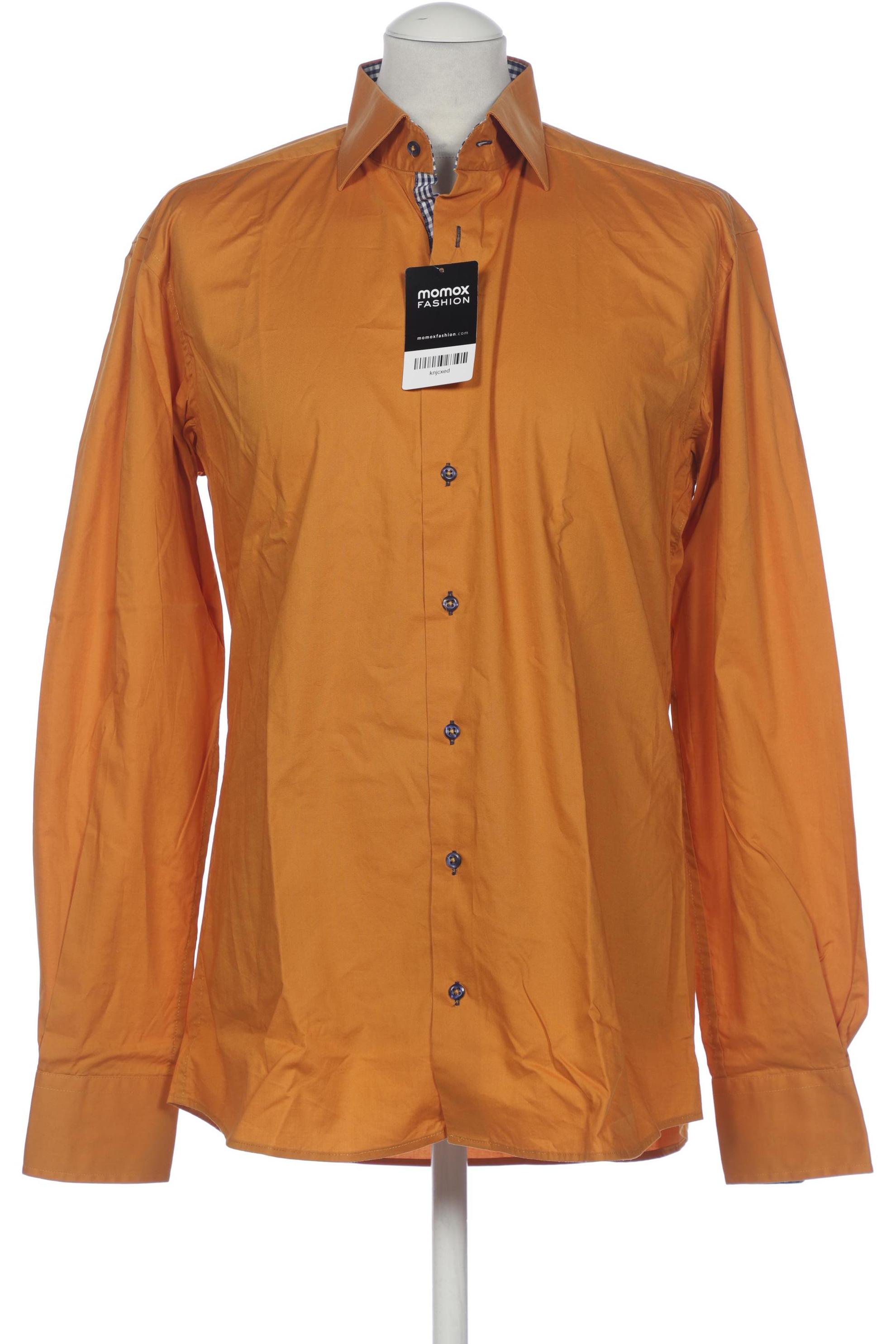 

eterna Herren Hemd, orange, Gr. 52