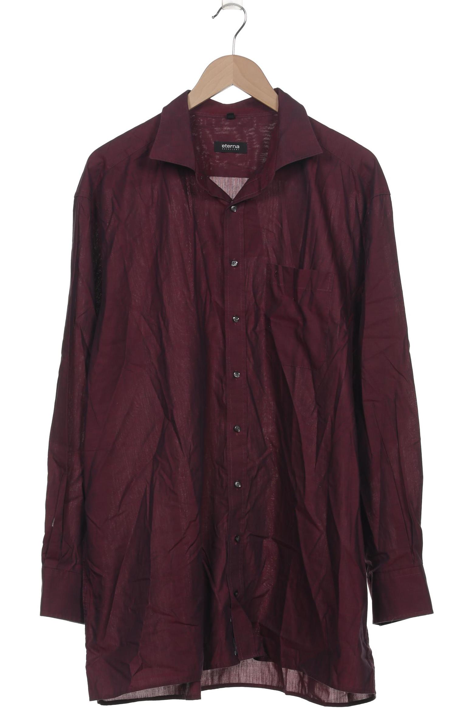 

eterna Herren Hemd, bordeaux, Gr. 56