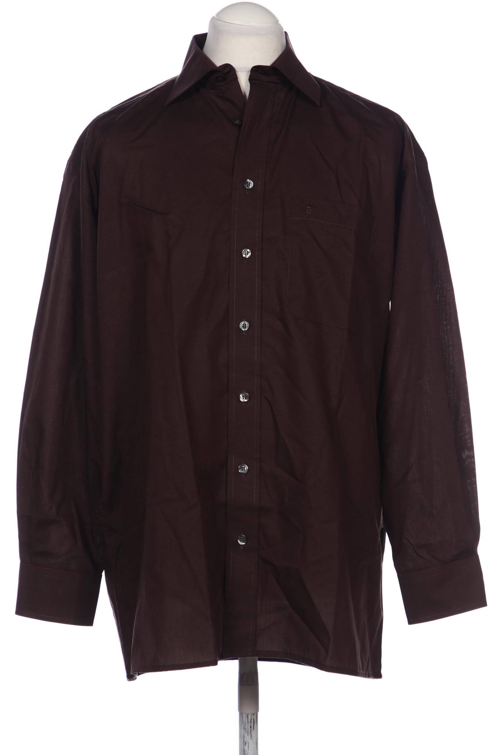 

eterna Herren Hemd, braun, Gr. 52