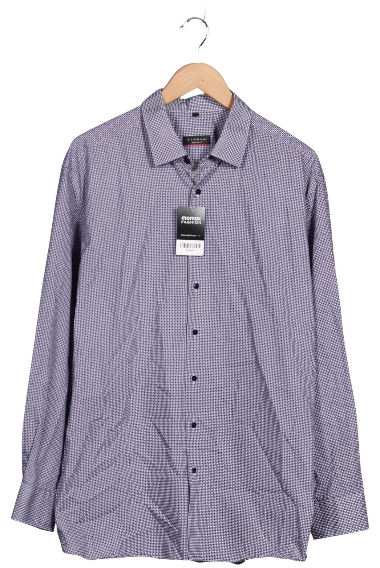 

eterna Herren Hemd, blau, Gr. 56