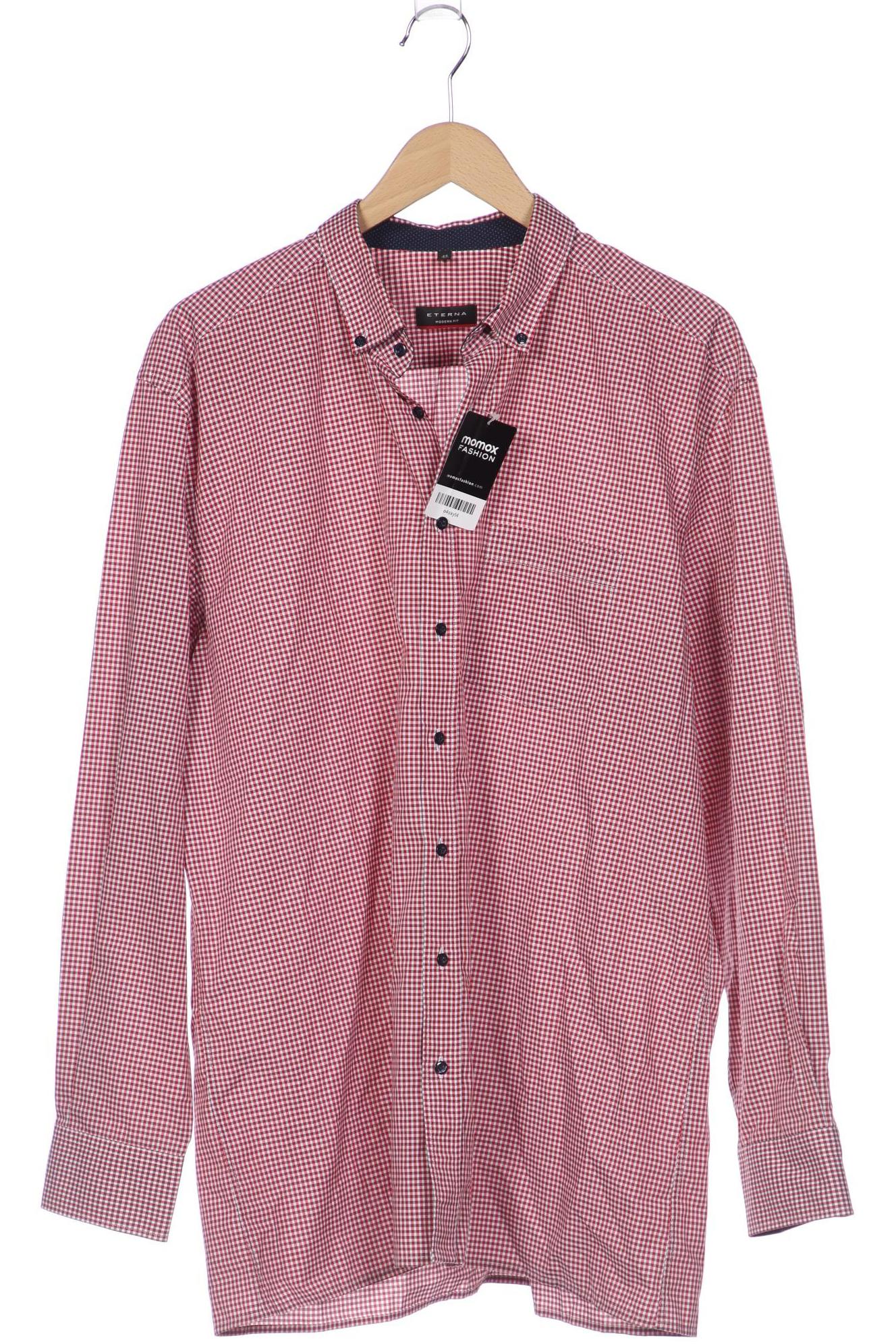 

eterna Herren Hemd, bordeaux