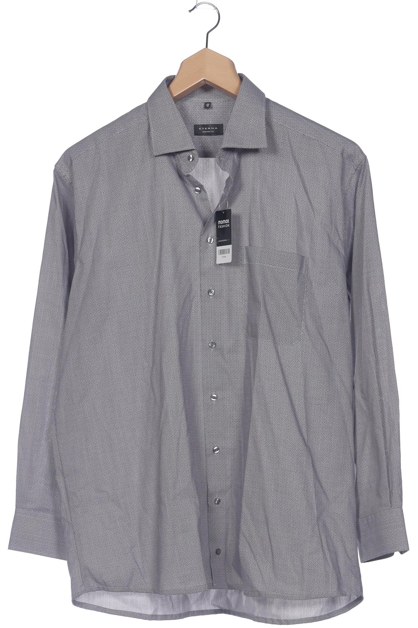 

eterna Herren Hemd, grau, Gr. 56