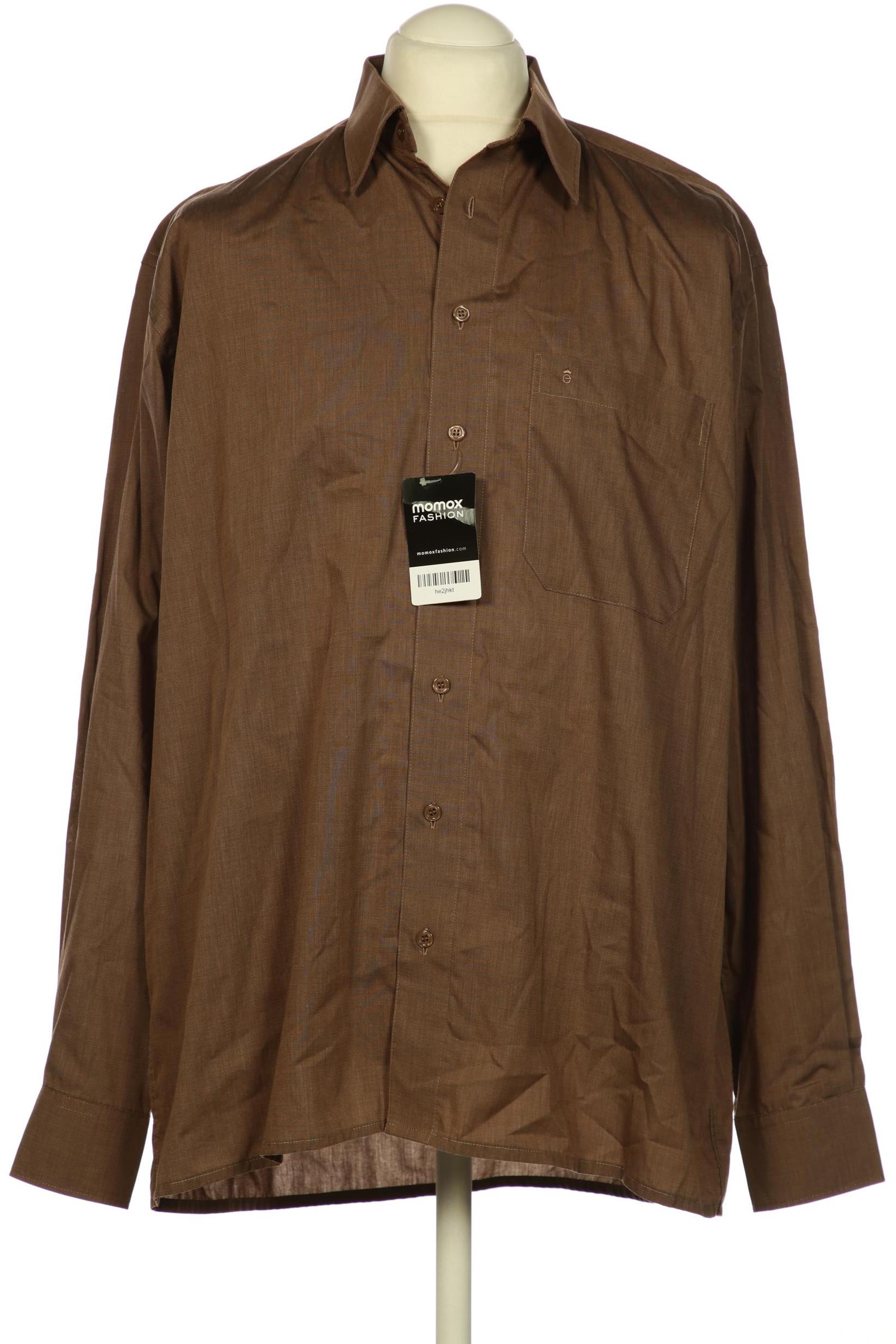 

eterna Herren Hemd, braun, Gr. 52