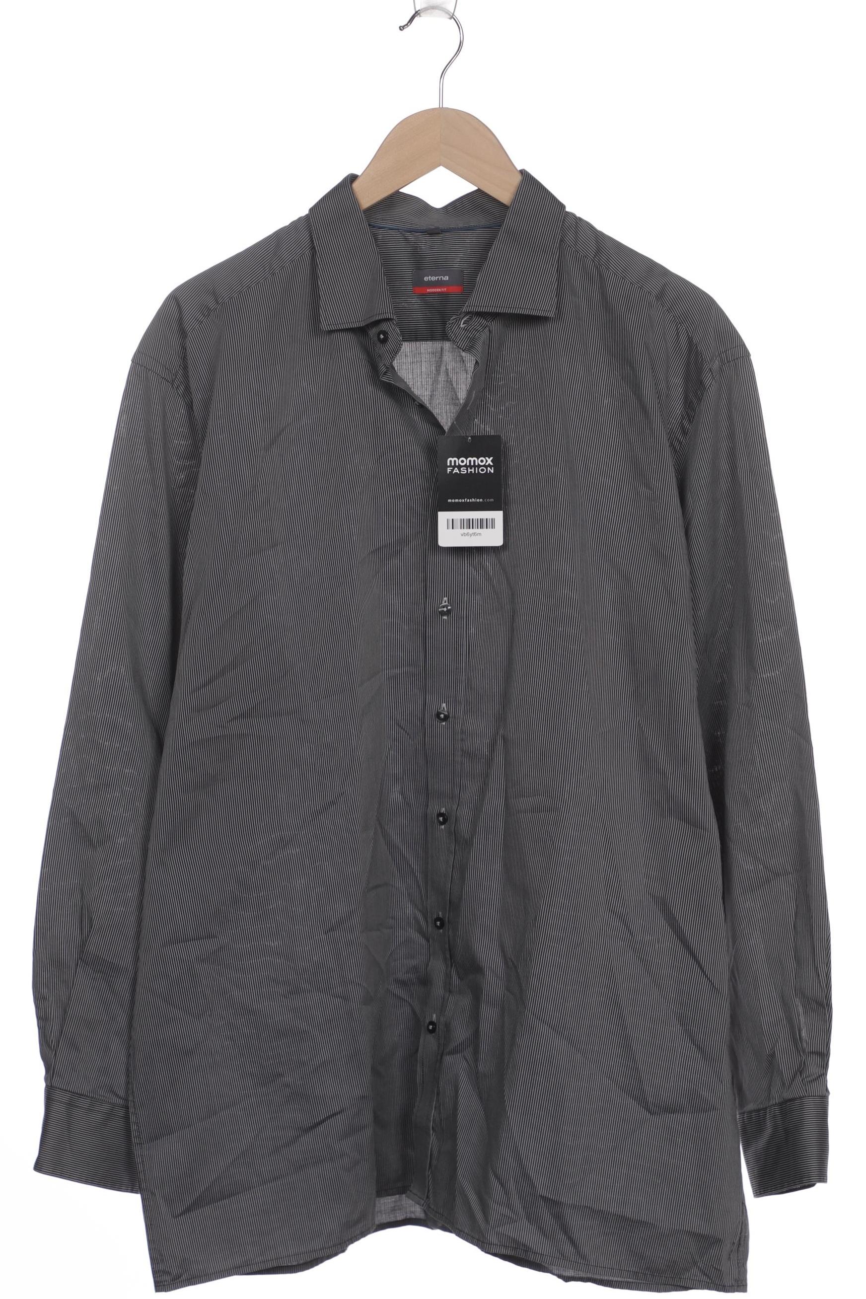 

eterna Herren Hemd, grau, Gr. 56