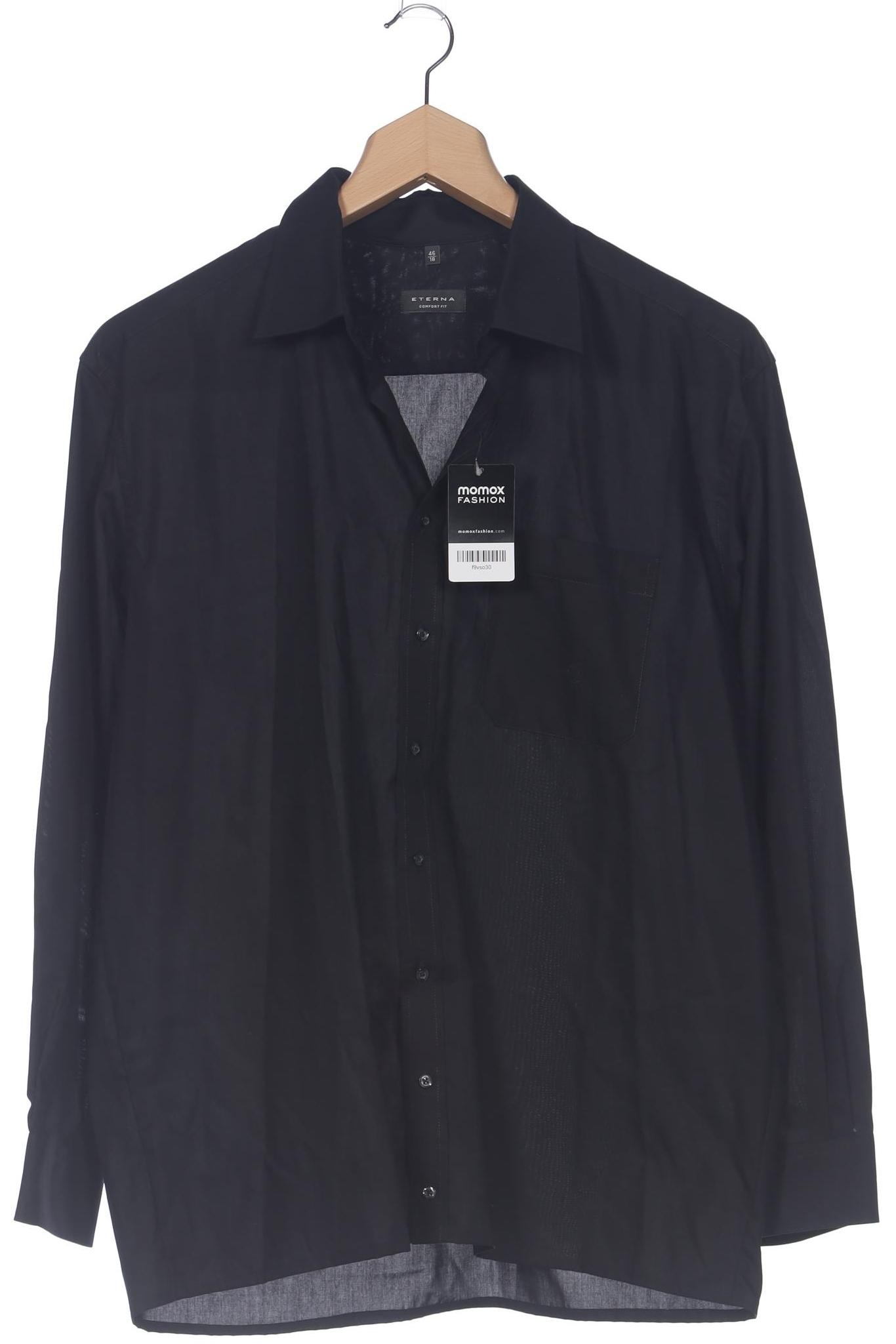 

eterna Herren Hemd, schwarz, Gr. 56