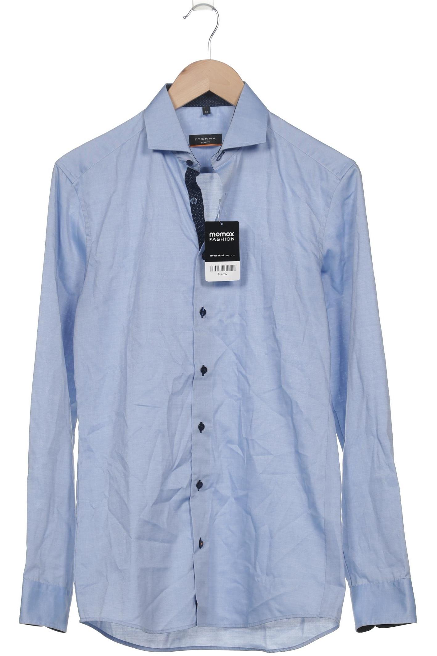 

eterna Herren Hemd, blau, Gr. 46