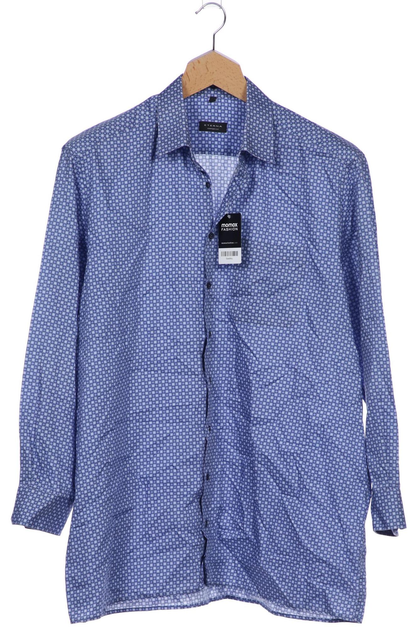 

eterna Herren Hemd, blau, Gr. 56