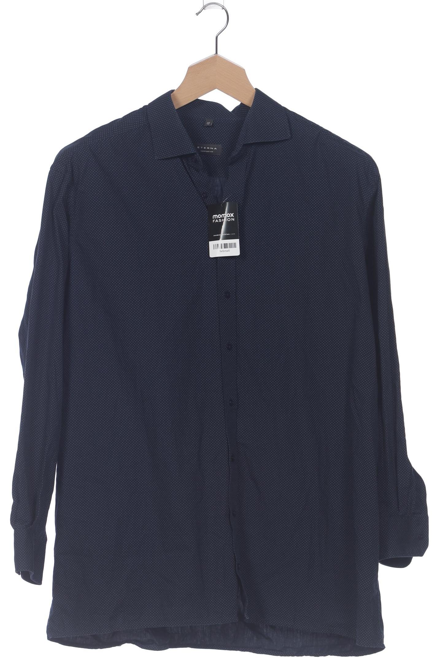 

eterna Herren Hemd, marineblau, Gr. 56