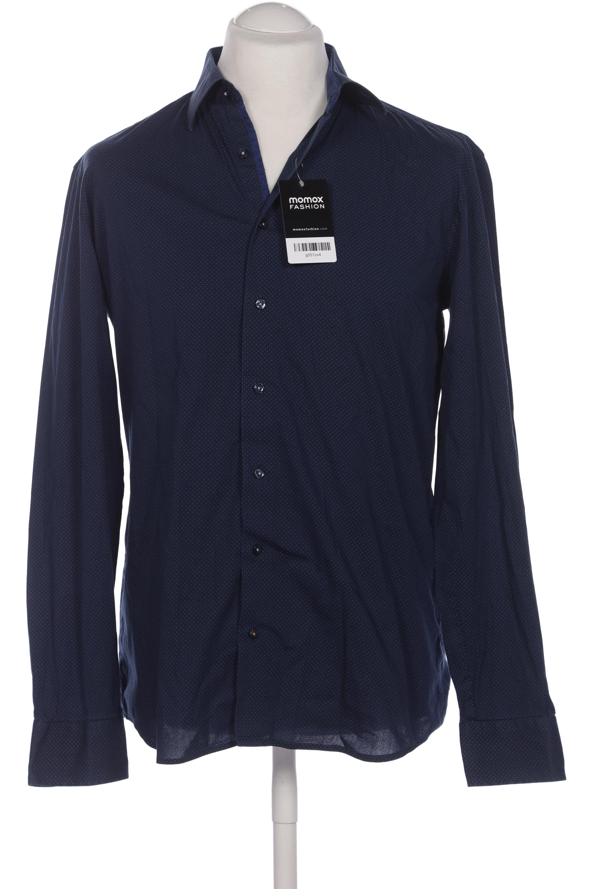 

eterna Herren Hemd, marineblau, Gr. 52