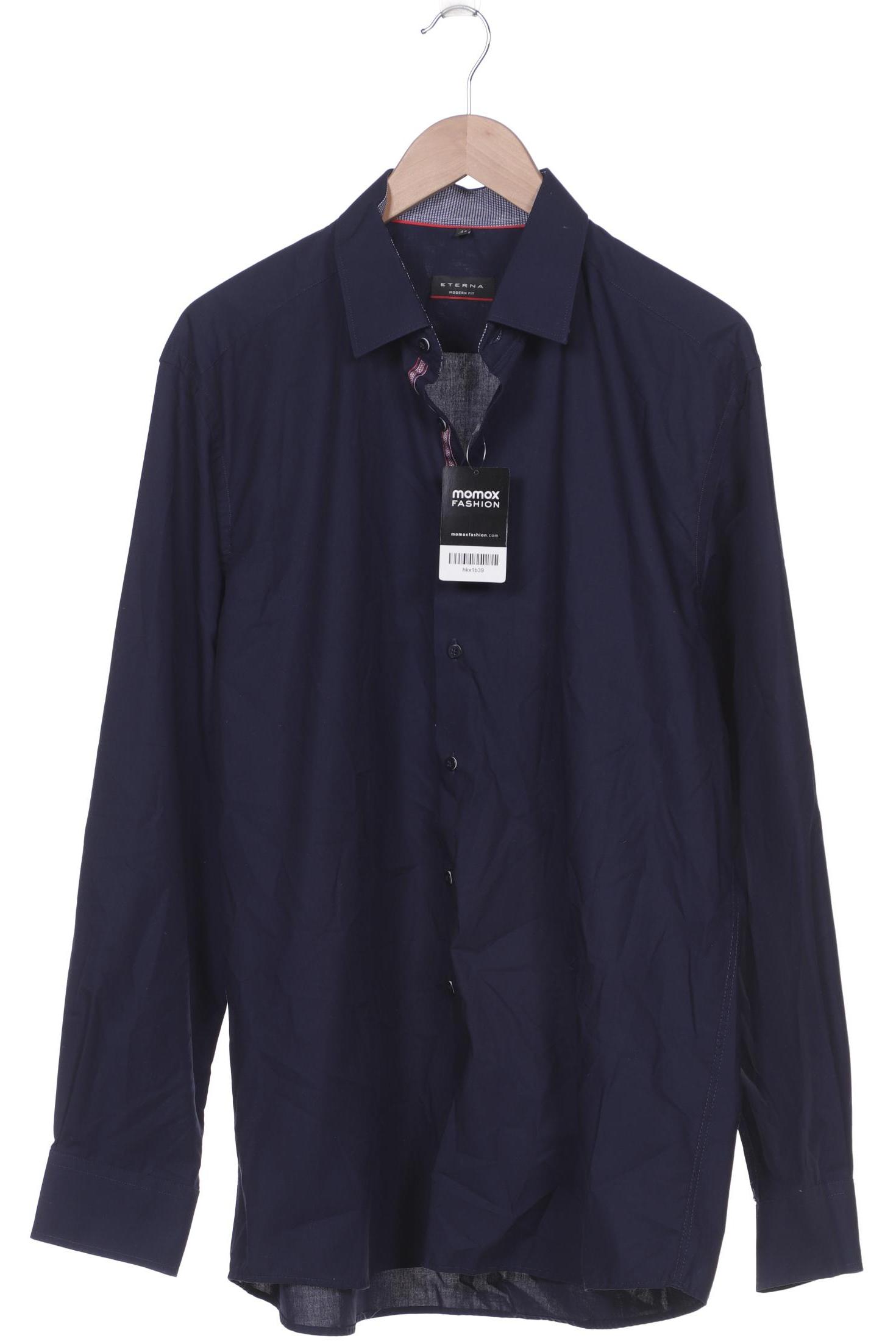 

eterna Herren Hemd, marineblau, Gr. 54